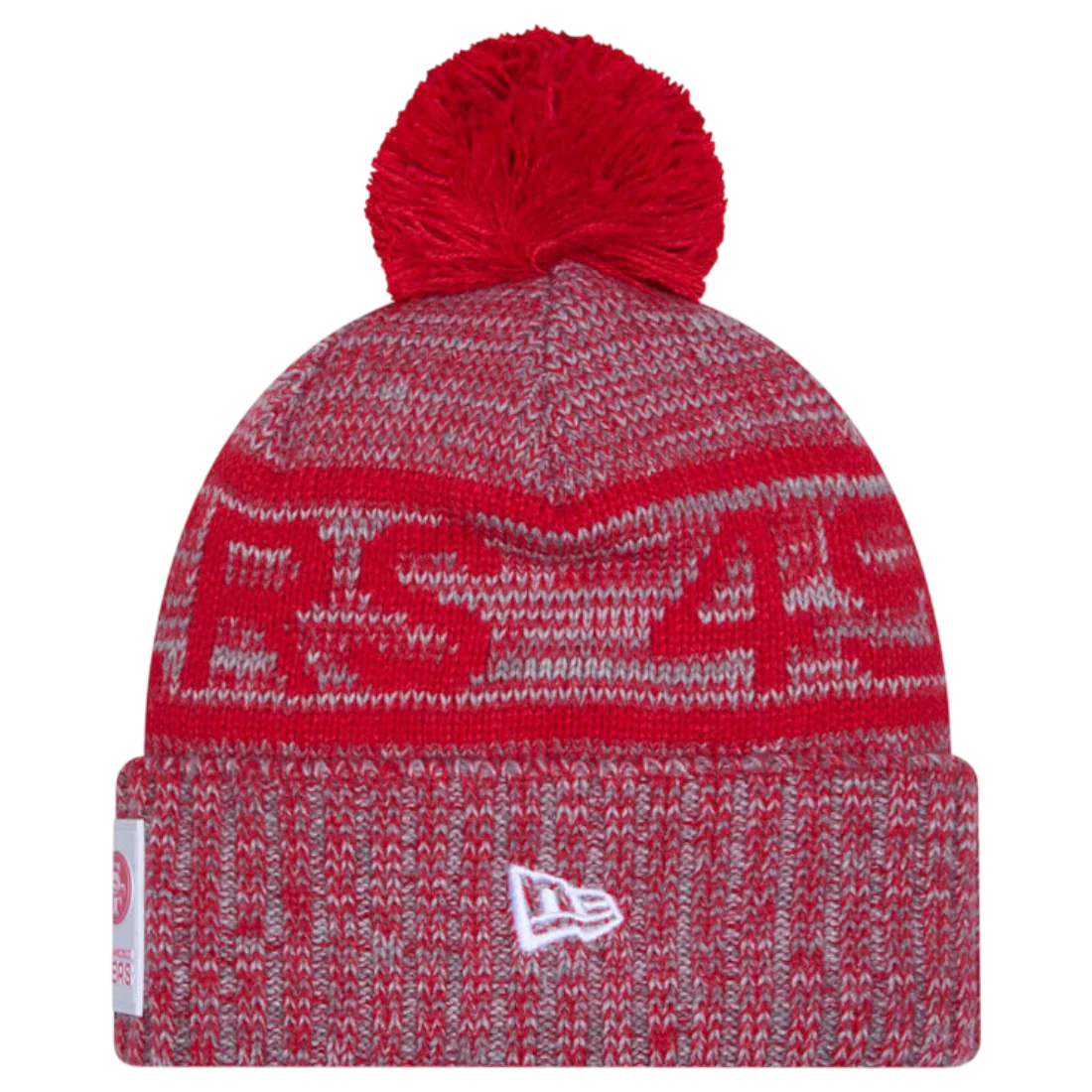 New Era NFL 2025 49ers Sideline Bobble Hat - Image 3