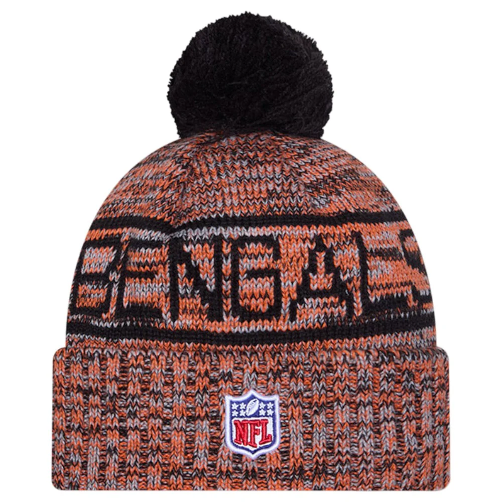New Era NFL 2025 Bengals Sideline Bobble Hat - Image 2
