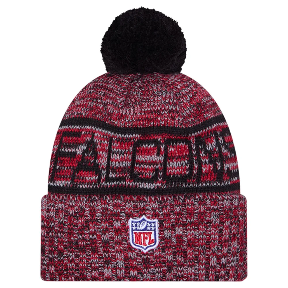 New Era NFL 2025 Falcons Sideline Bobble Hat - Image 2