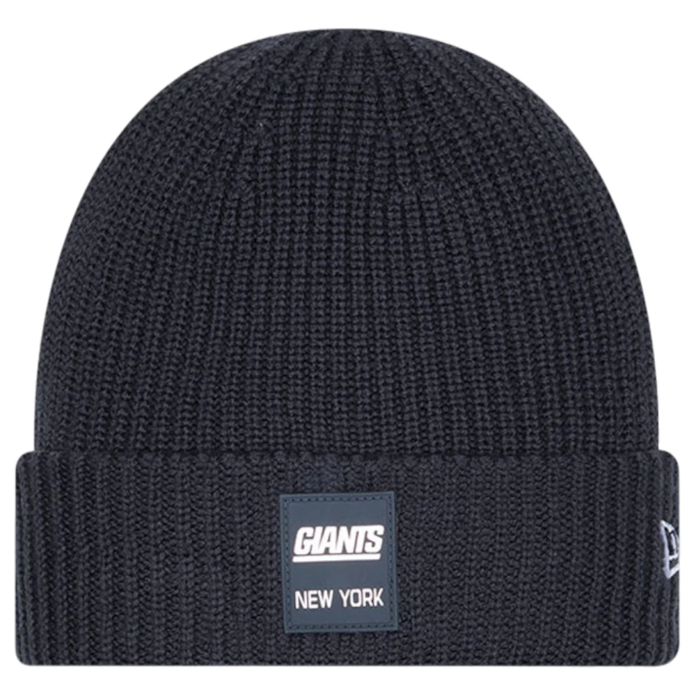 New Era NFL Sideline 2025 Giants Knit Beanie Hat
