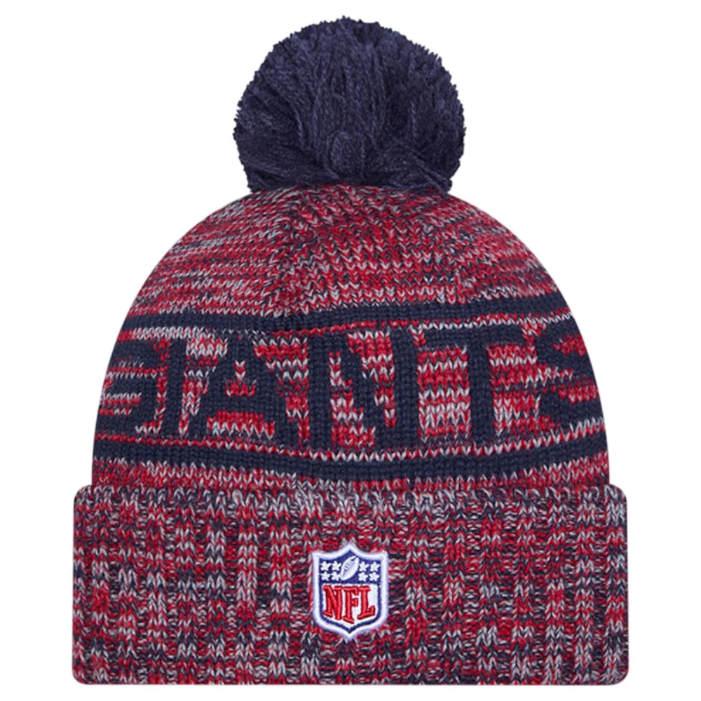 New Era NFL 2025 Giants Sideline Bobble Hat - Image 2