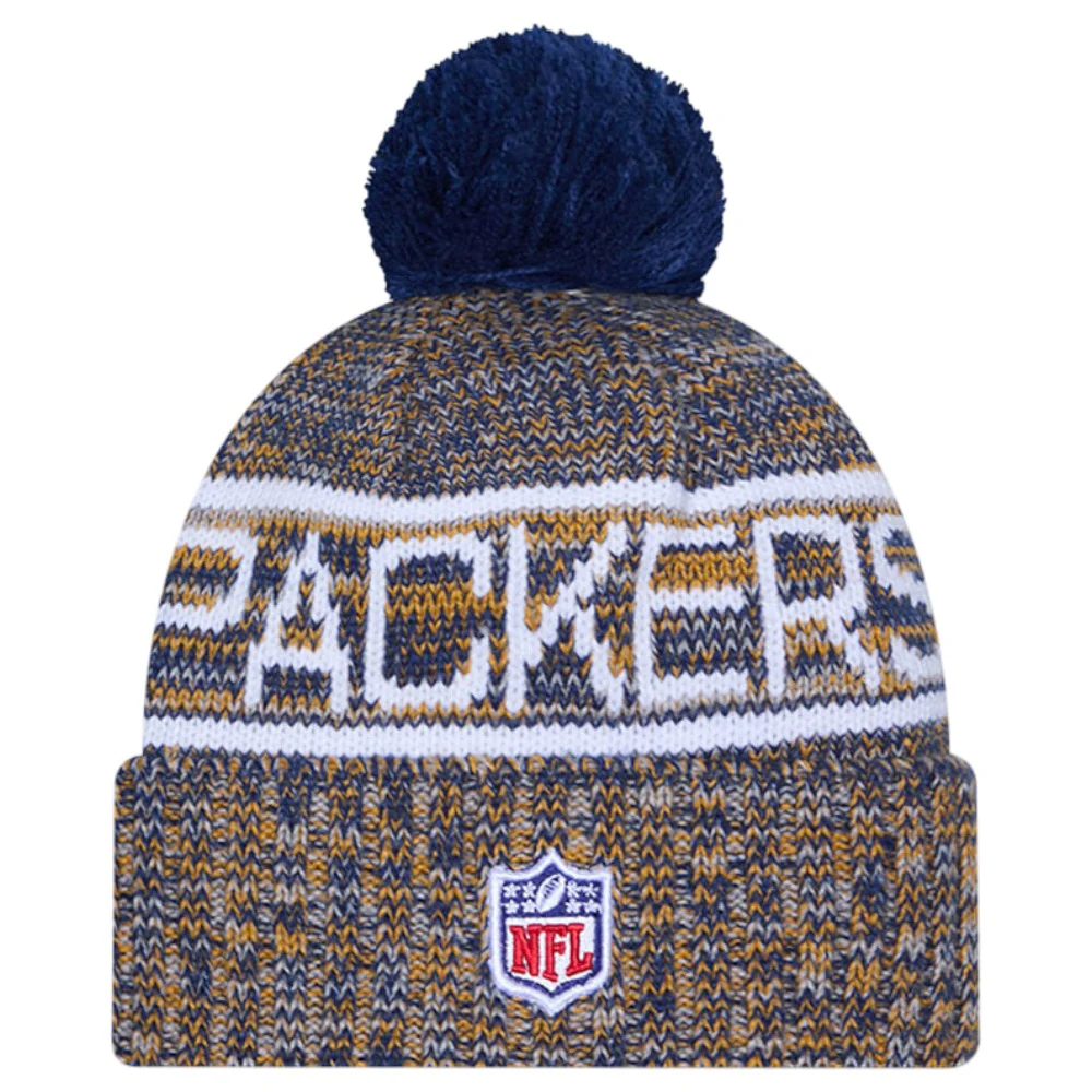 New Era NFL 2025 Packers Sideline Bobble Hat - Image 2