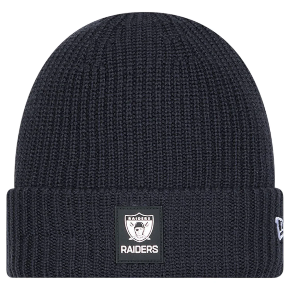 New Era NFL Sideline 2025 Oak Raiders Knit Beanie Hat