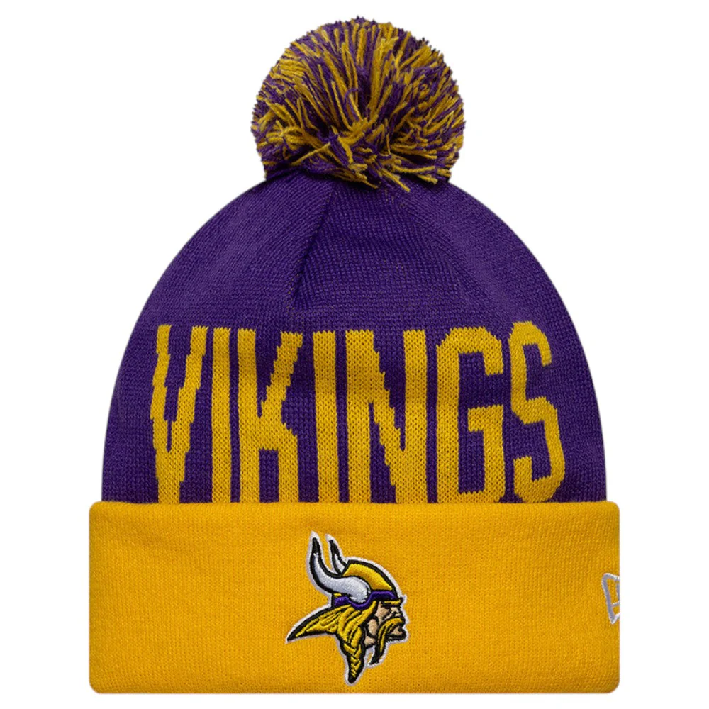 New Era Vikings NFL Dublin Game 2025 Beanie Hat - Image 2