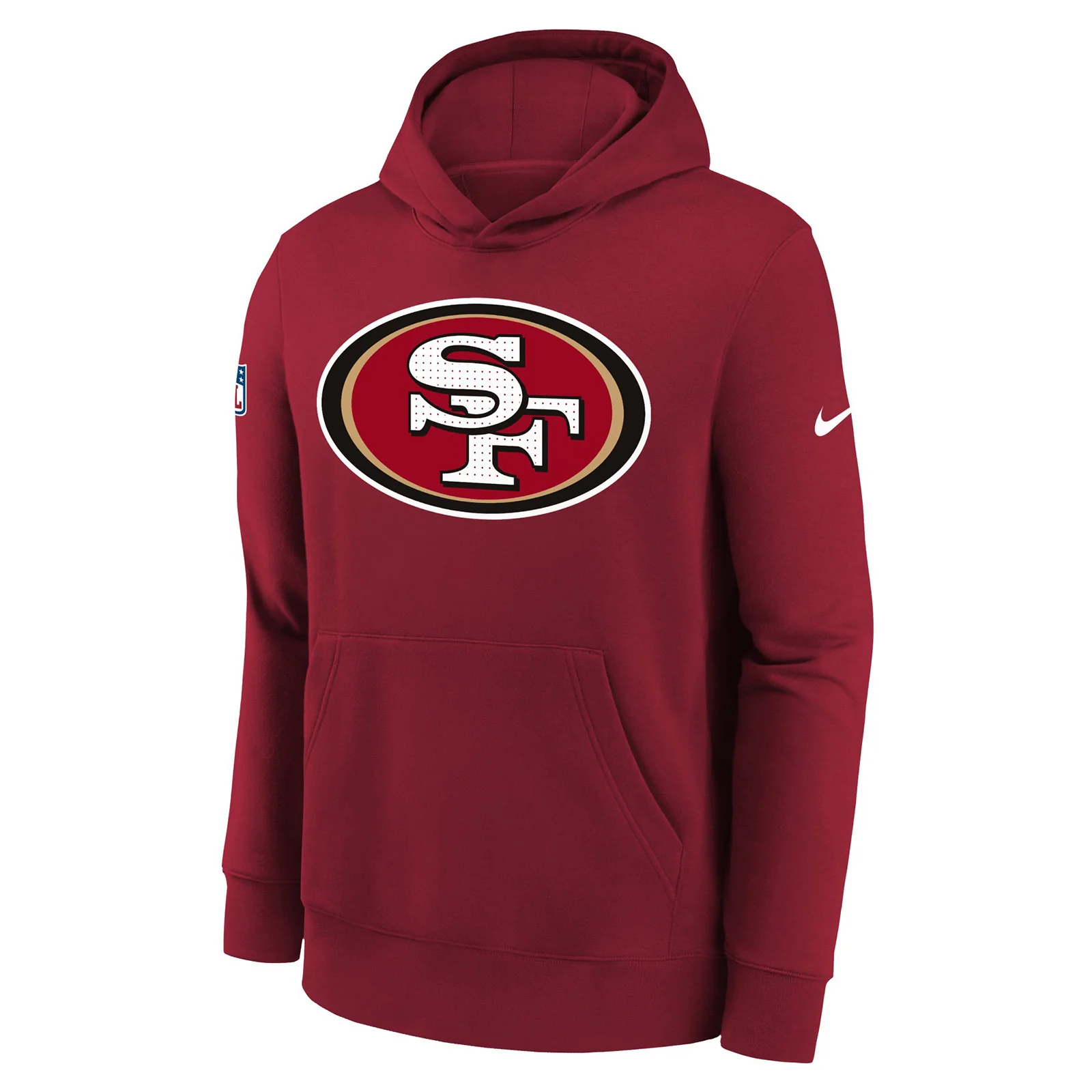 Nike 49ers Fleece Kids Hoodie - Red