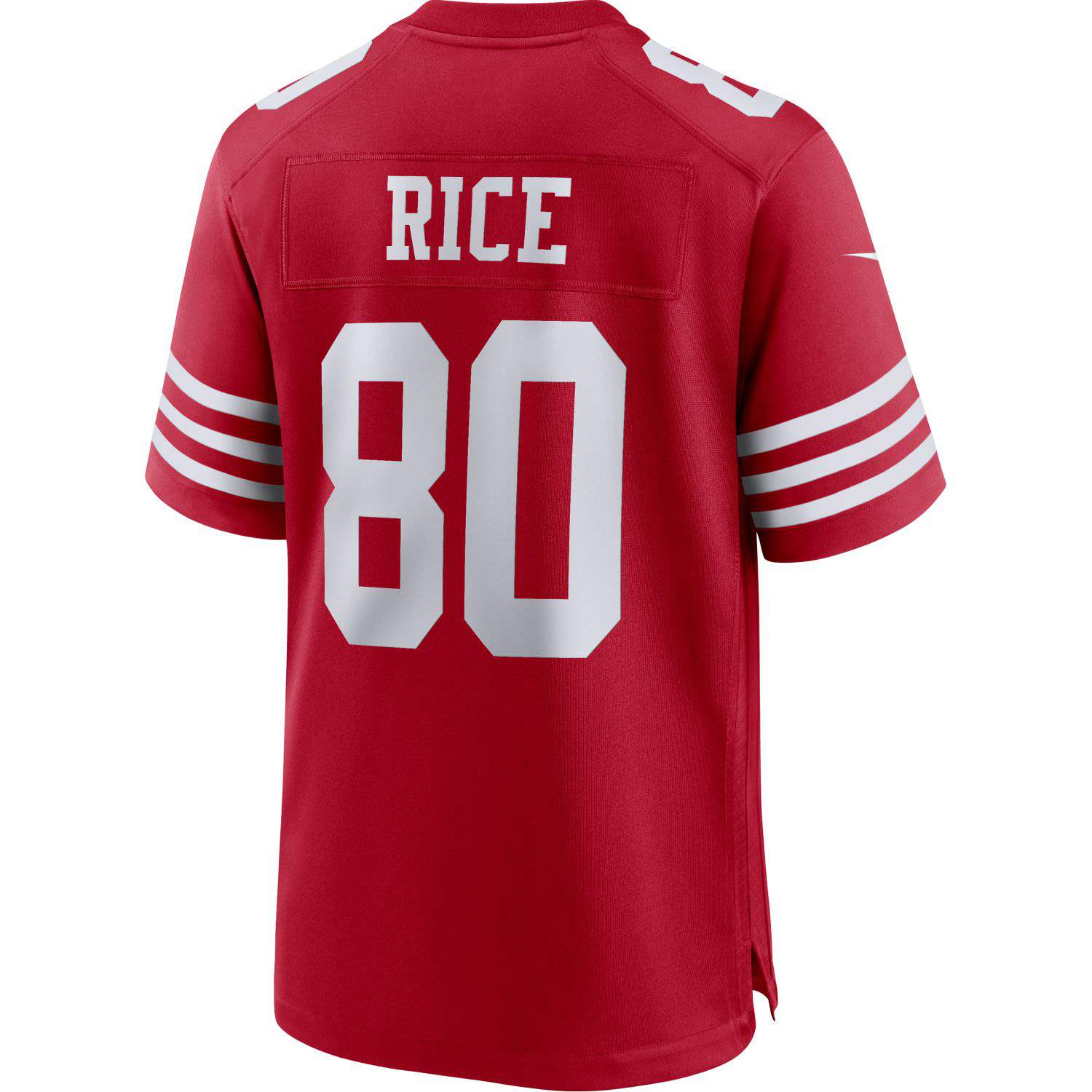 Nike NFL 49ers Rice 80 Home Game Jersey - Image 2