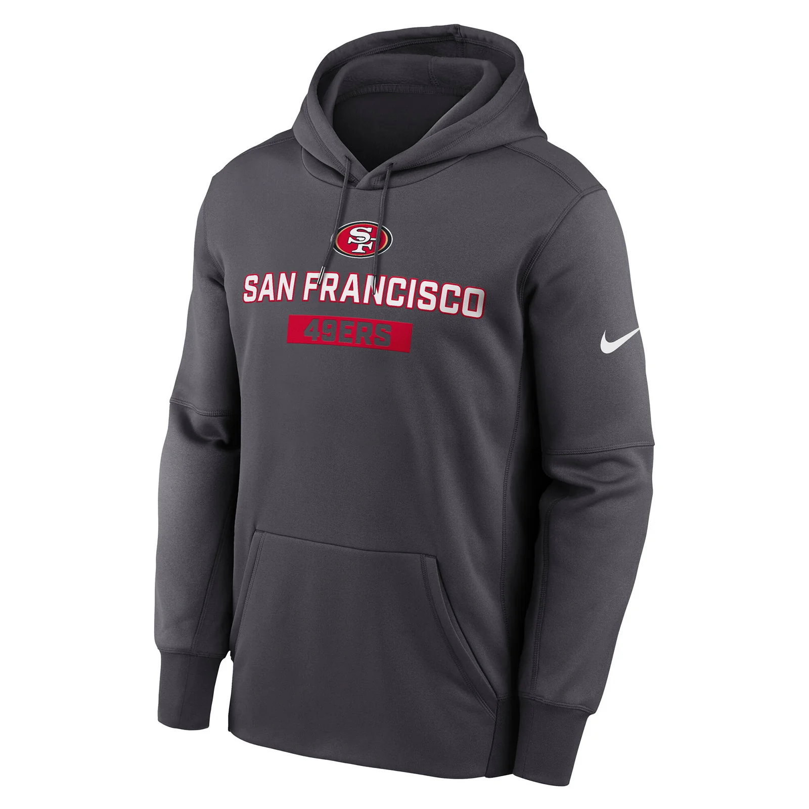 Nike NFL 49ers Therma Pullover Hoodie