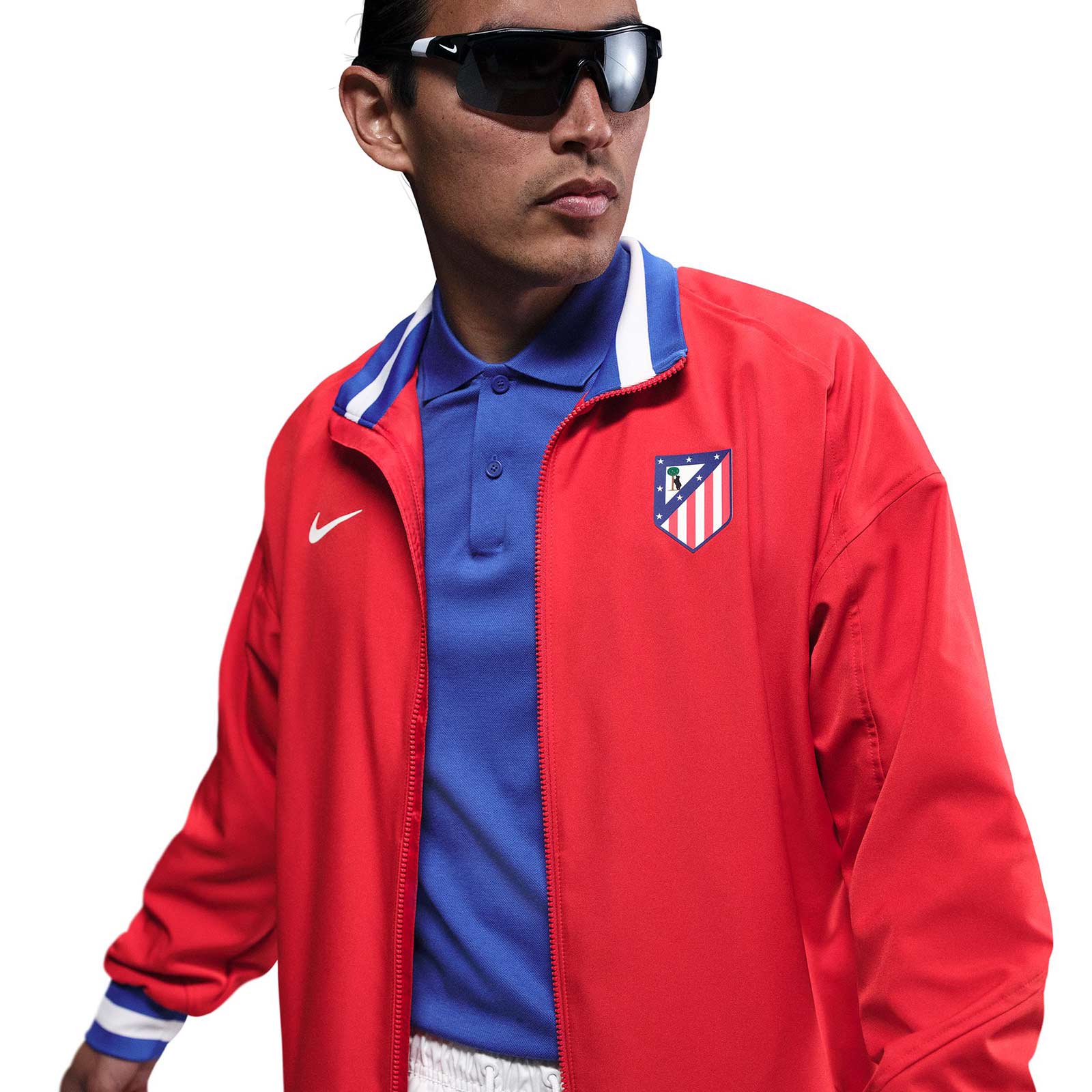 Nike Atlético 2025 Madrid Strike Mens Dri-FIT Soccer Anthem Jacket - Image 5
