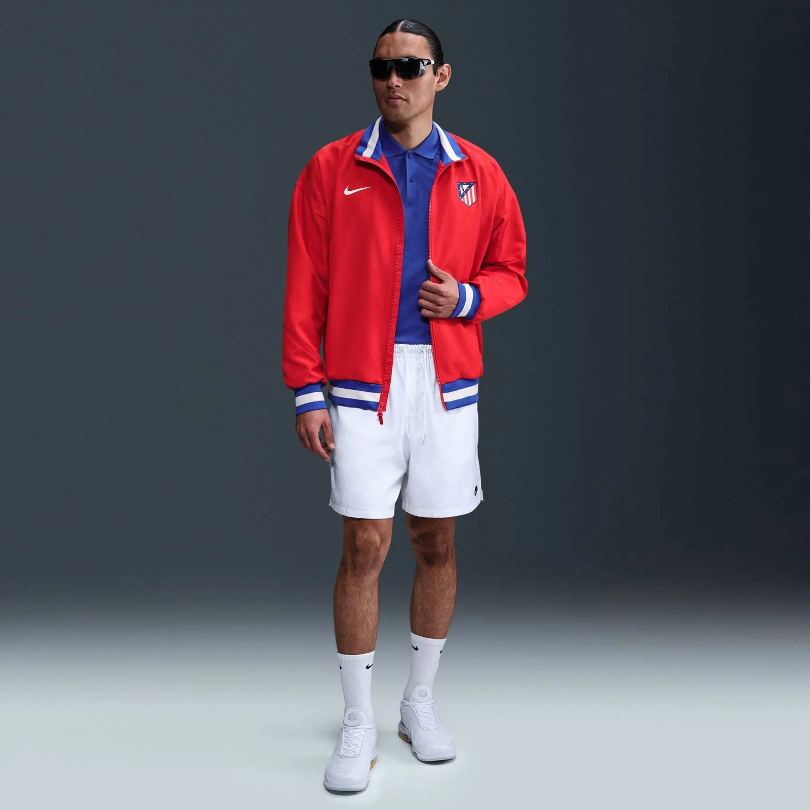 Nike Atlético 2025 Madrid Strike Mens Dri-FIT Soccer Anthem Jacket - Image 7