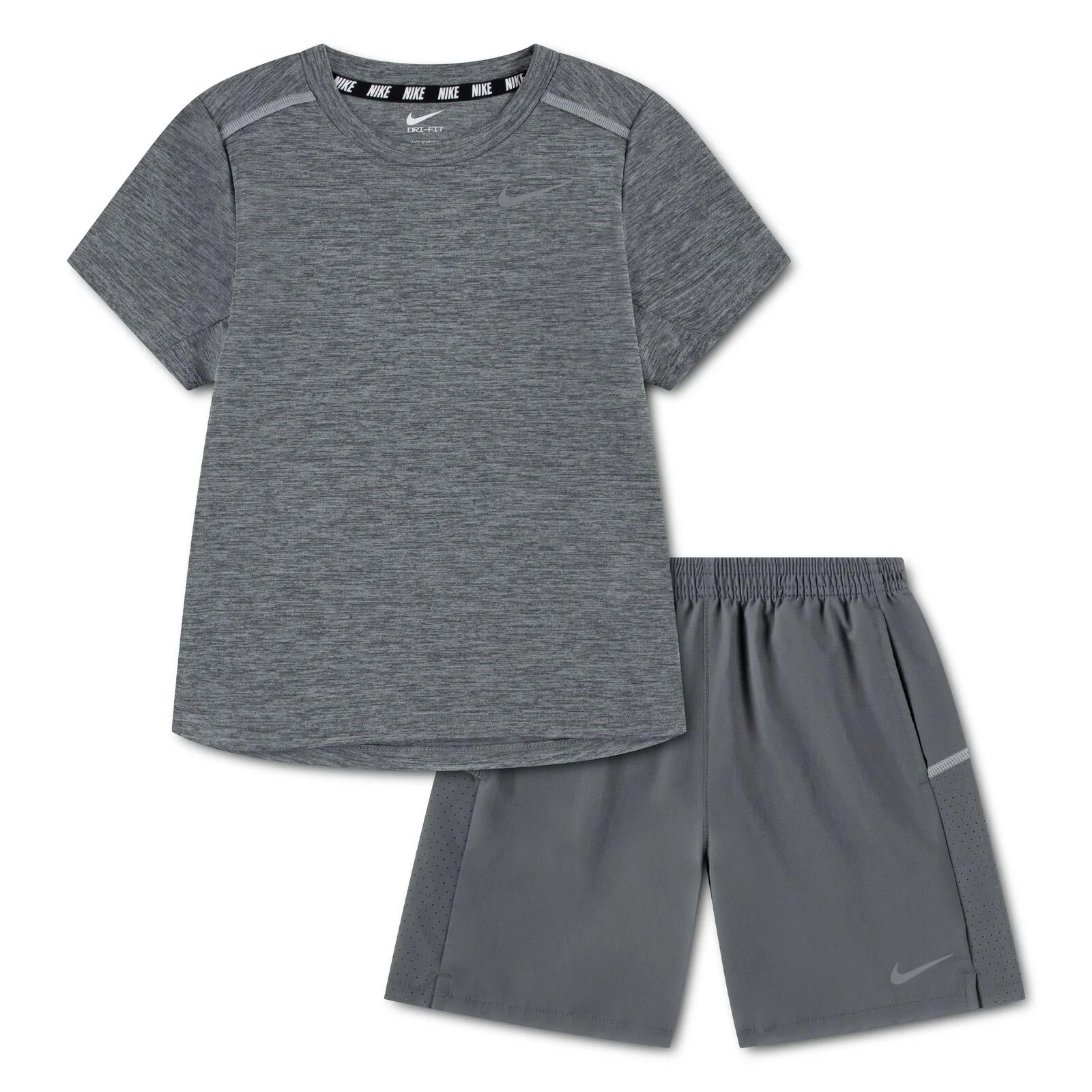 Nike Junior Boys Miler Dri-FIT T-Shirt & Short Set