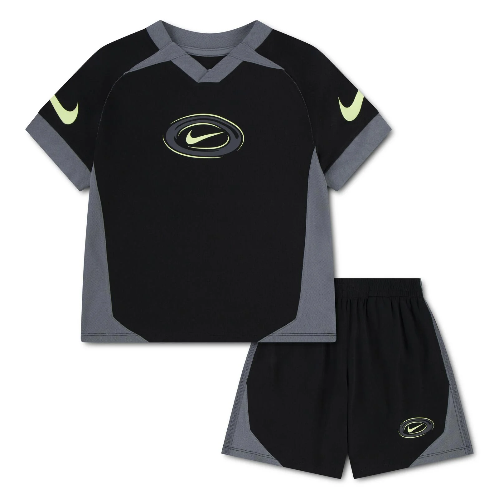 Nike Boys Junior Dri-FIT Swoosh Love Short Set