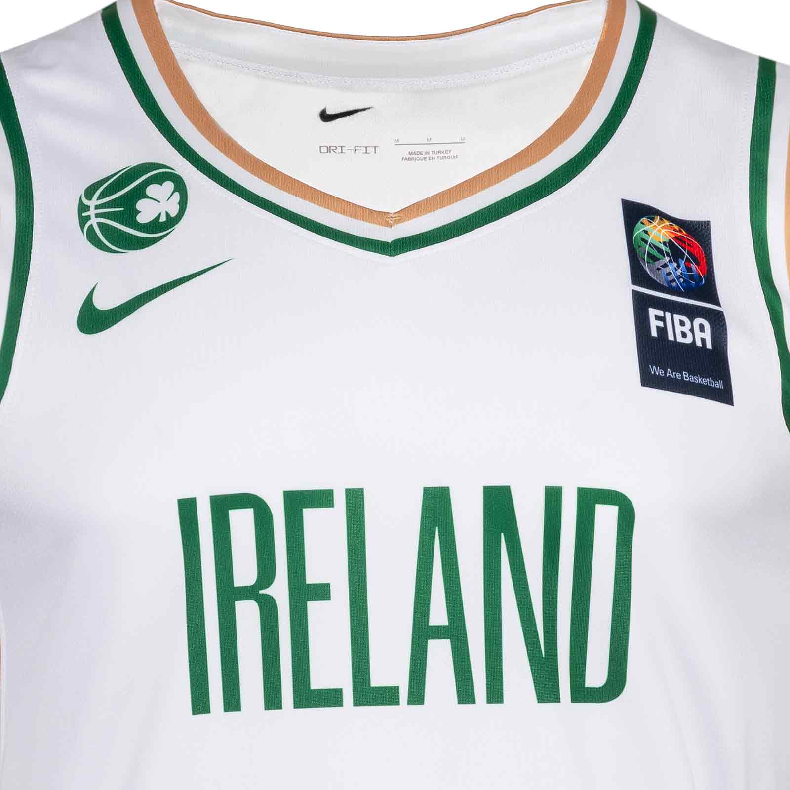 Nike Basketball Ireland 2026 Mens Sleeveless Away Jersey - Image 3