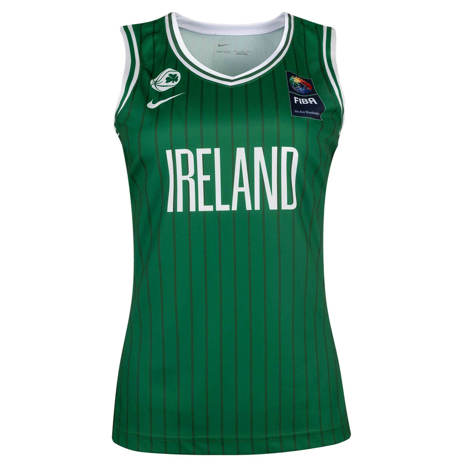 Nike Basketball Ireland 2026 Womens Sleeveless Home Jersey