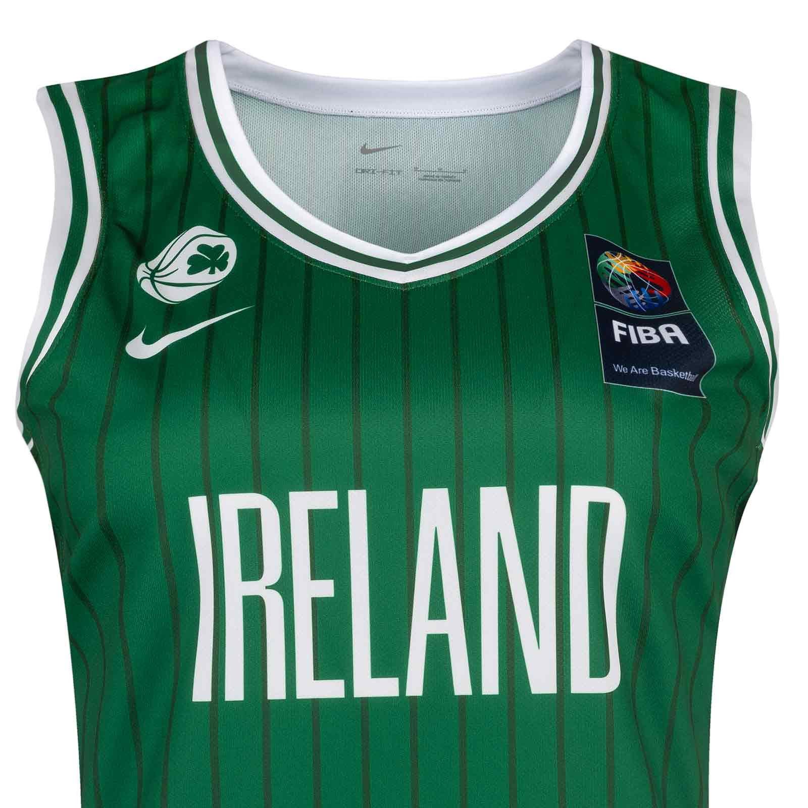 Nike Basketball Ireland 2026 Womens Sleeveless Home Jersey - Image 3