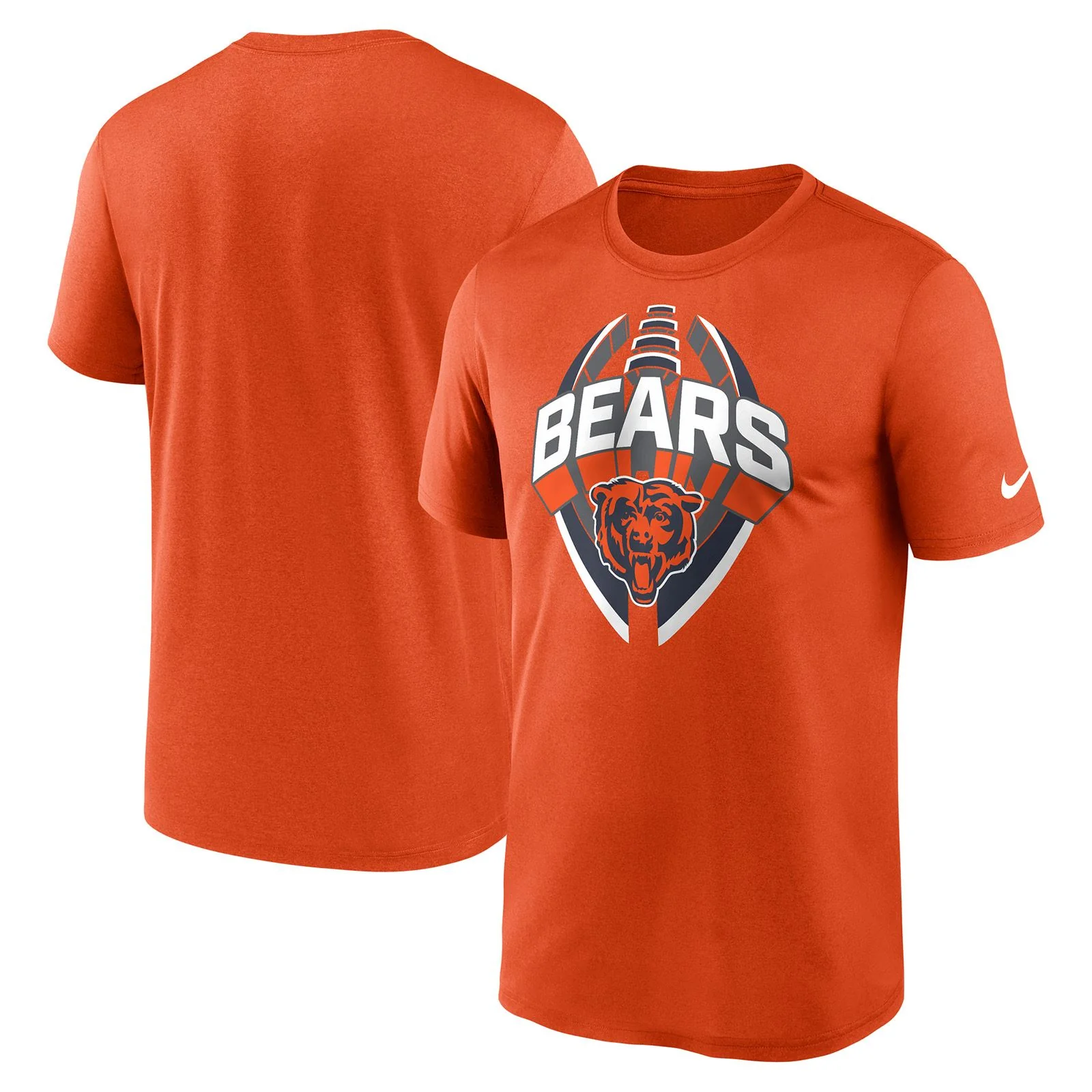 Nike Bears Legend Icon NFL T-Shirt - Orange - Image 3