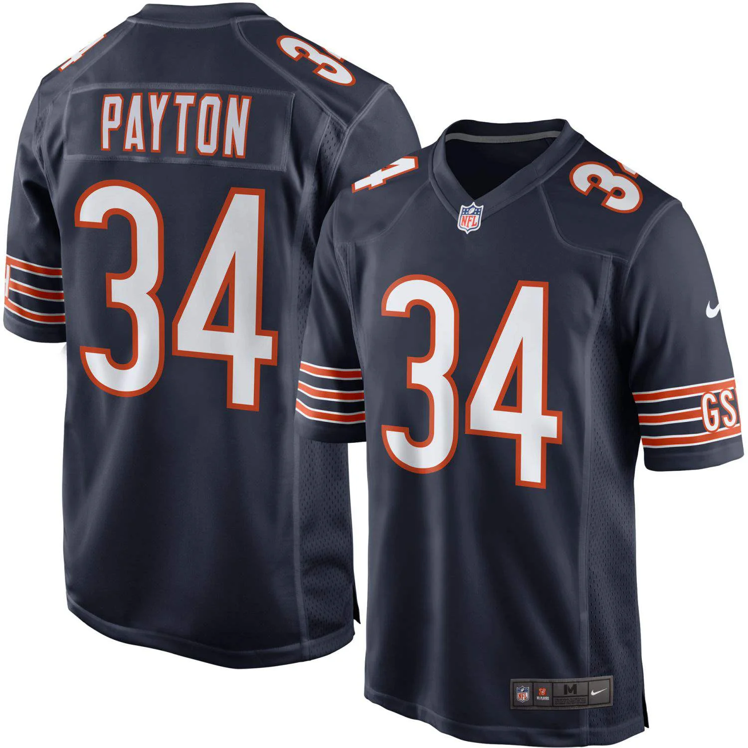 Nike NFL Bears Payton 34 Game Jersey - Image 3
