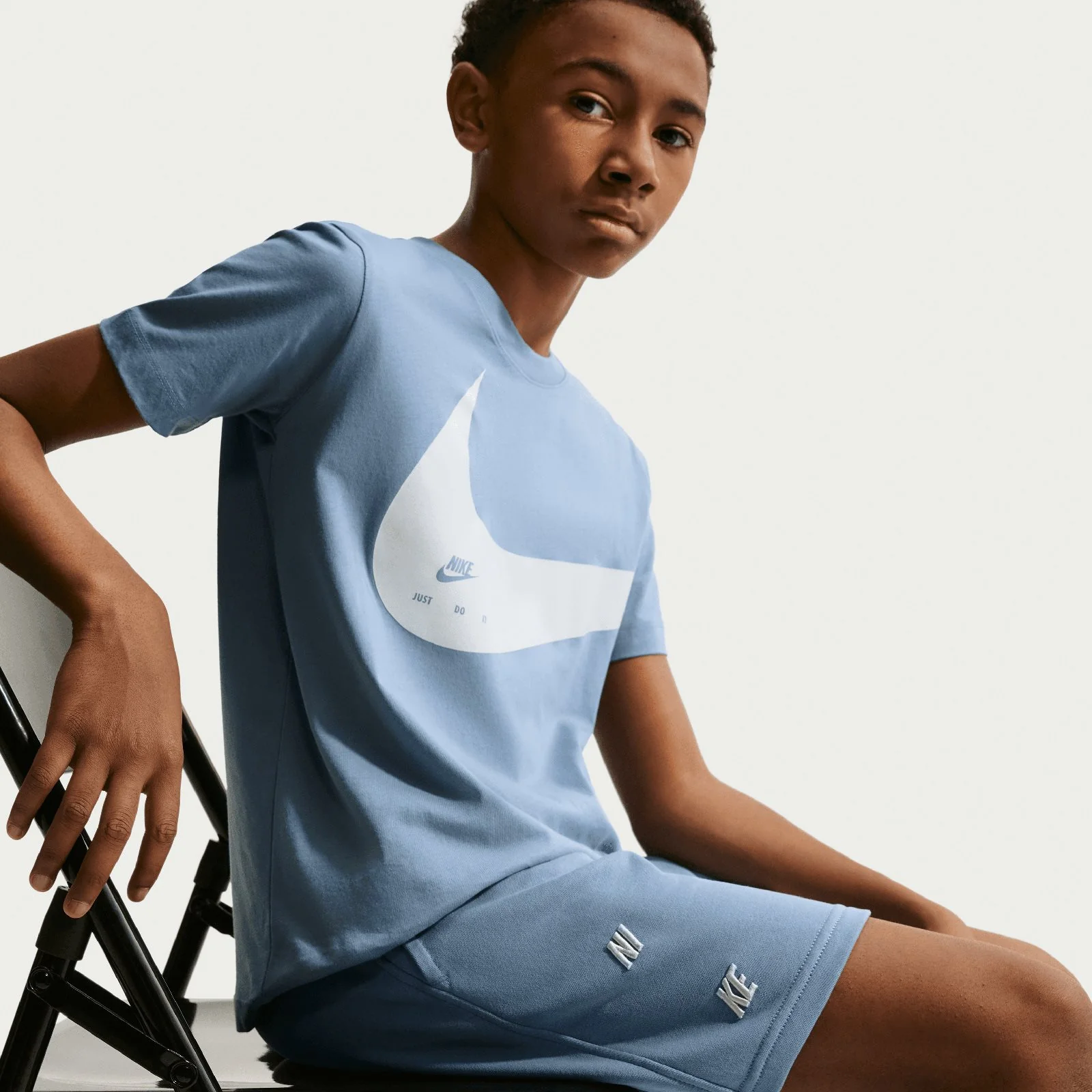 Nike Sportswear Club Kids French Terry Shorts - Image 3