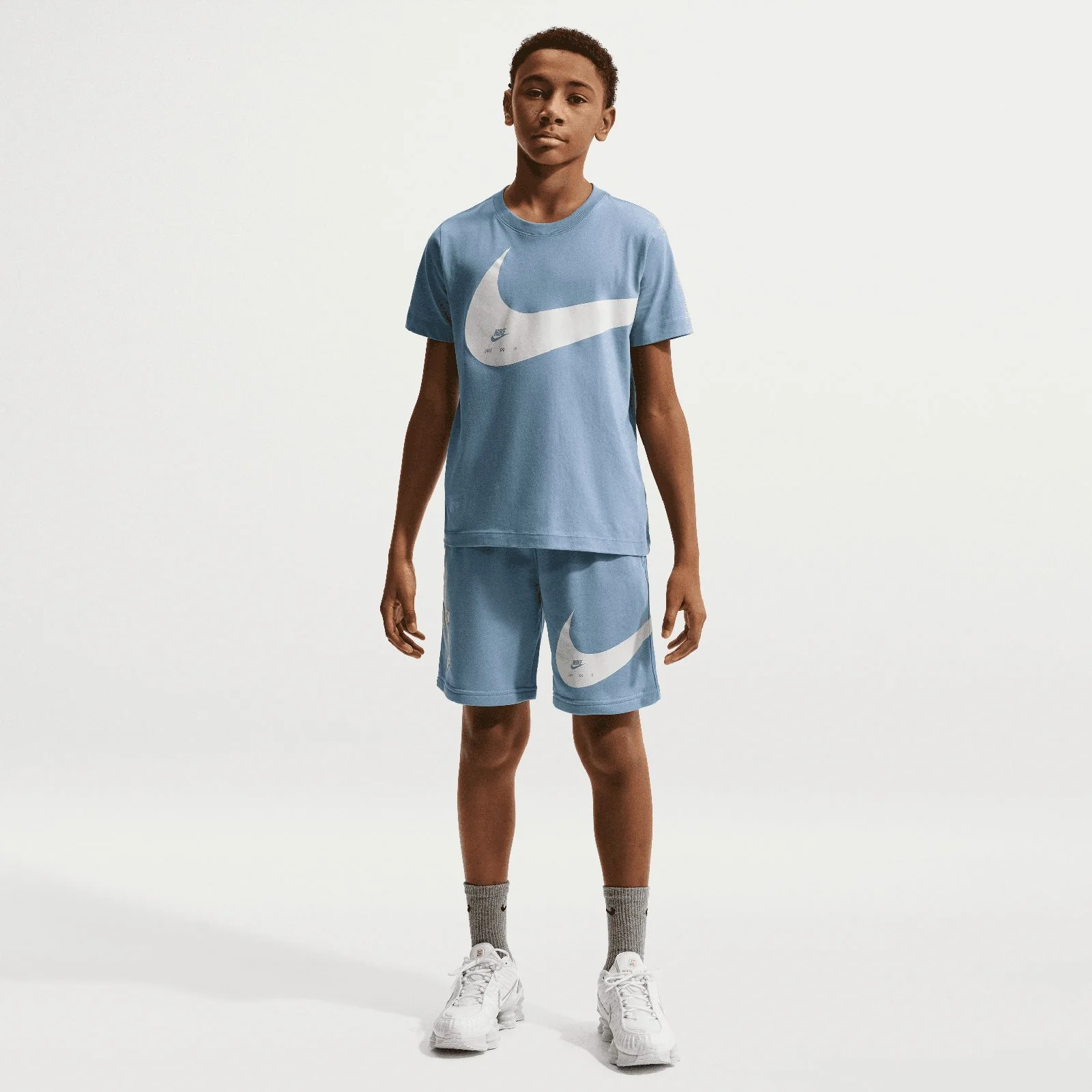 Nike Sportswear Club Kids French Terry Shorts - Image 4