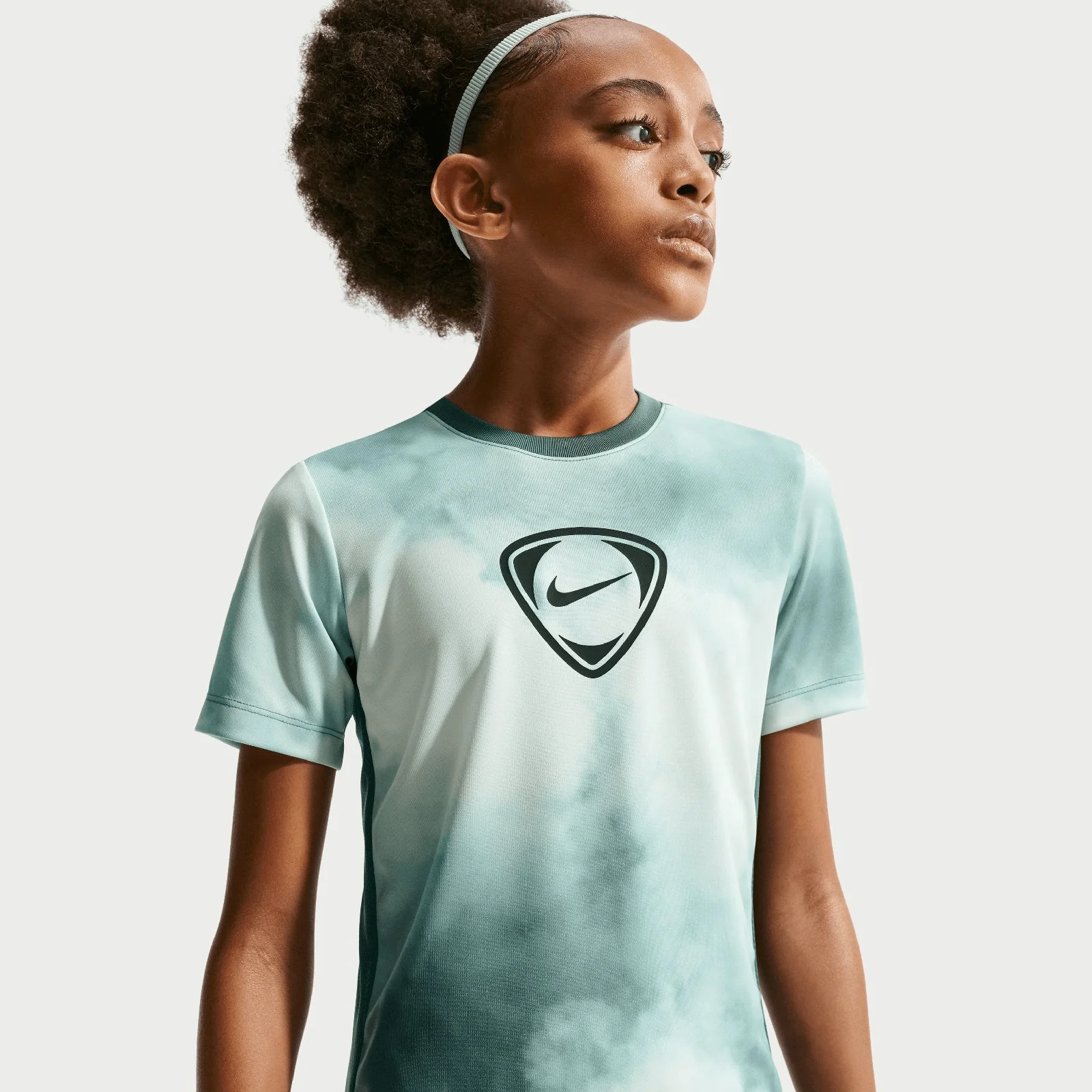 Nike Academy+ Kids Dri-FIT Short-Sleeve Soccer Top - Image 3