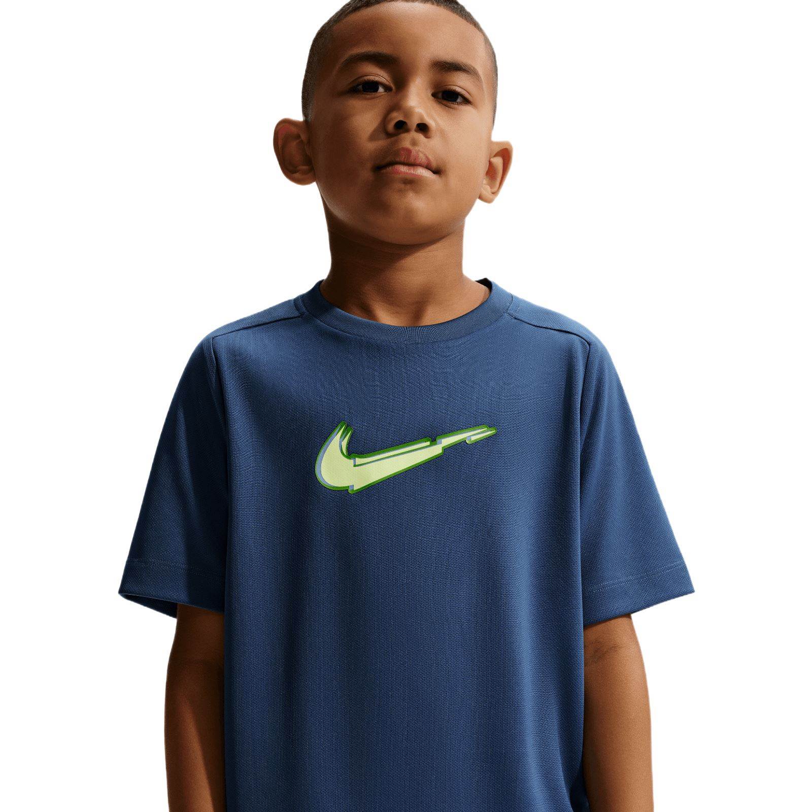 Nike Dri-FIT Multi Kids Bold Graphic Top - Image 3
