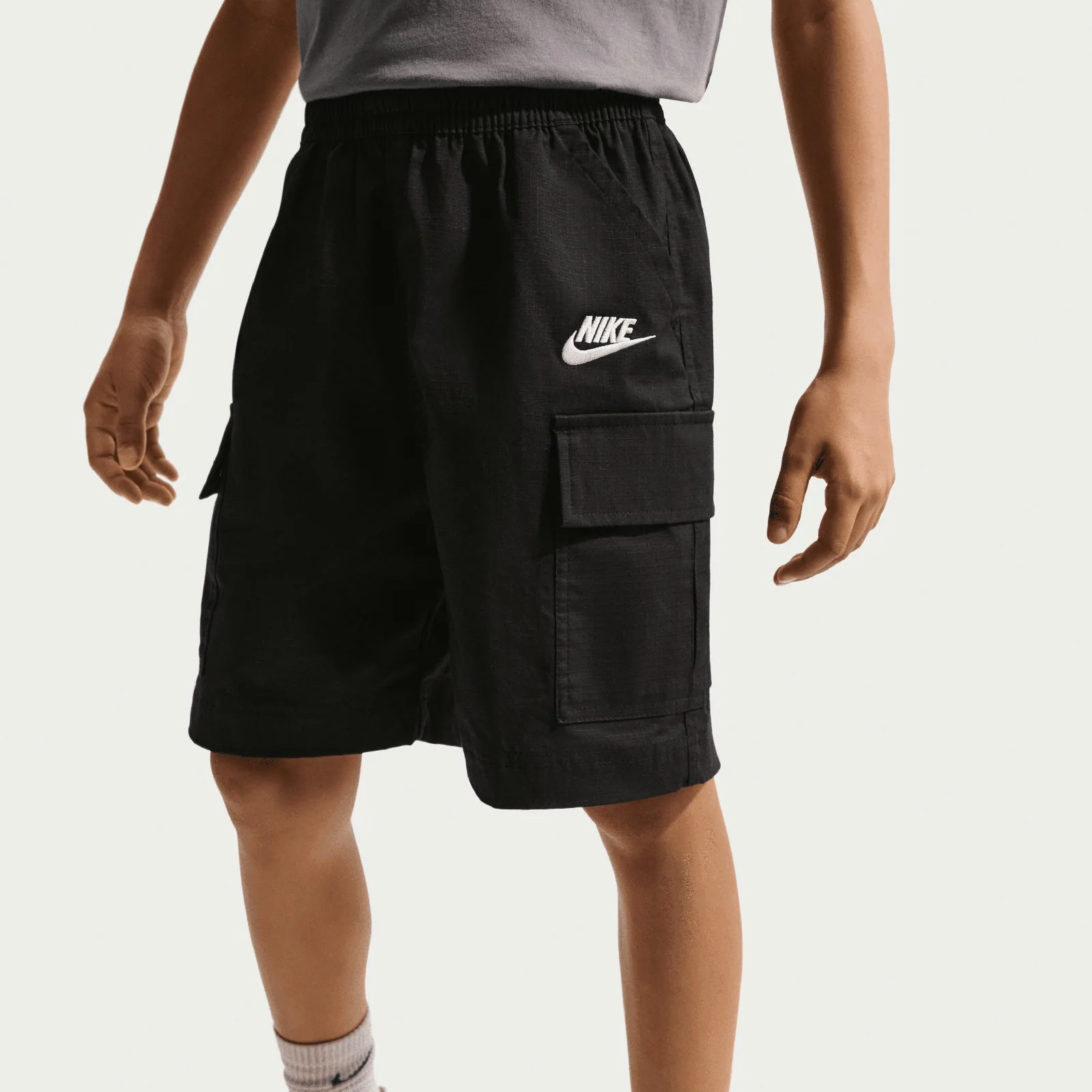 Nike Sportswear Club Kids Woven Cargo Shorts - Image 3