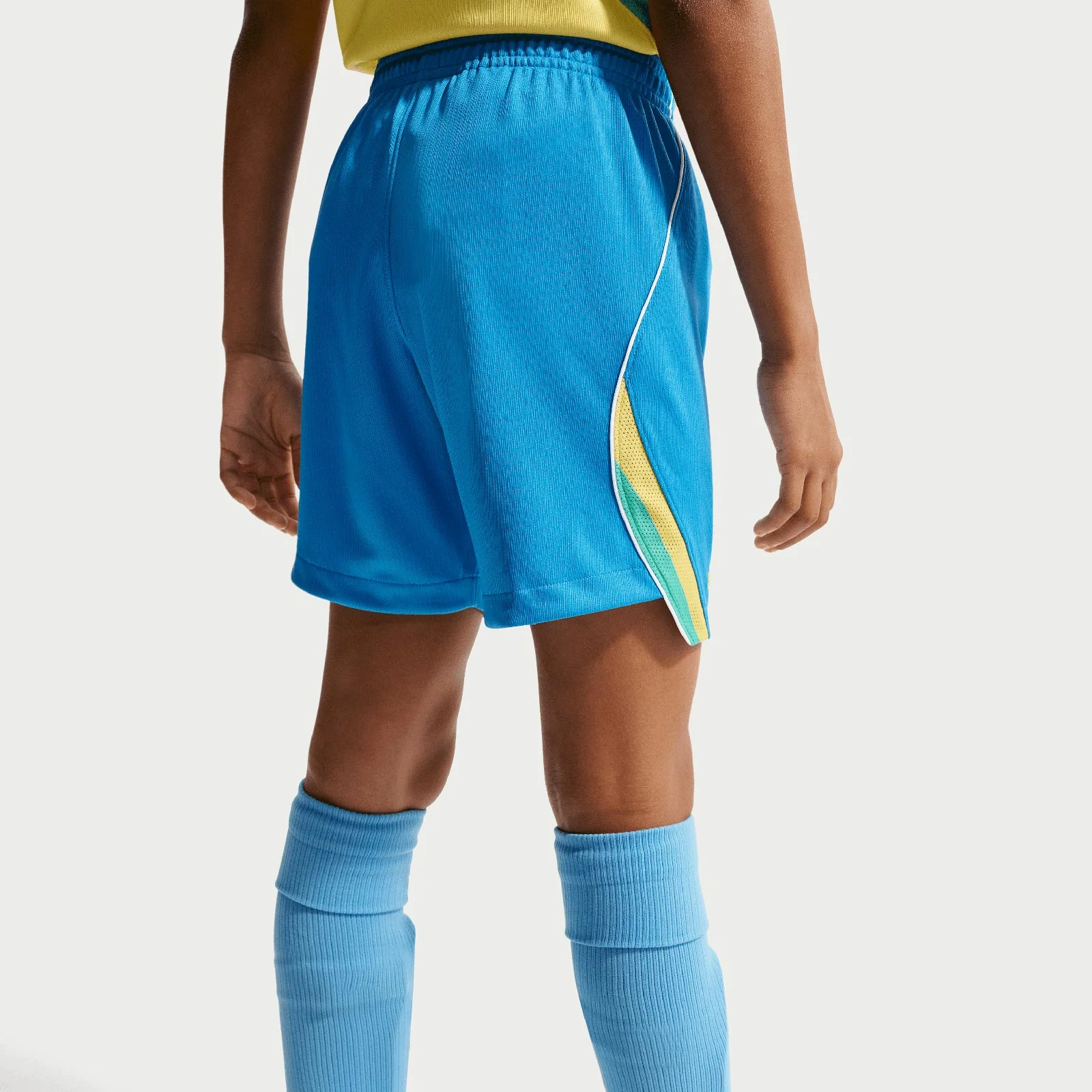Nike Kids Brazil World Cup 2026 Stadium Home Dri-FIT Soccer Replica Shorts - Image 4