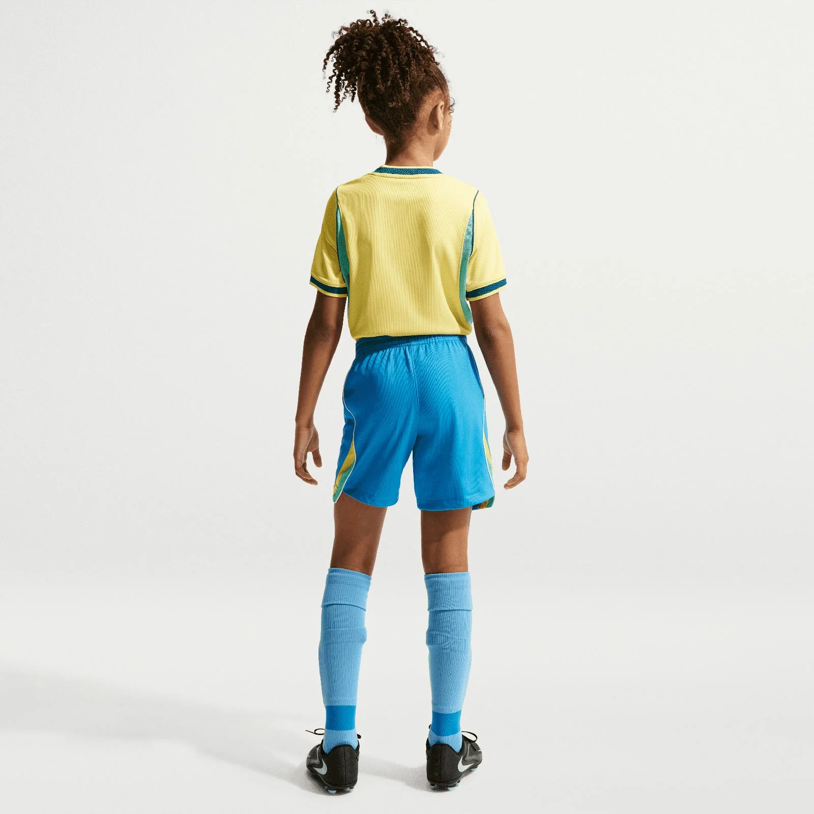 Nike Kids Brazil World Cup 2026 Stadium Home Dri-FIT Soccer Replica Shorts - Image 7