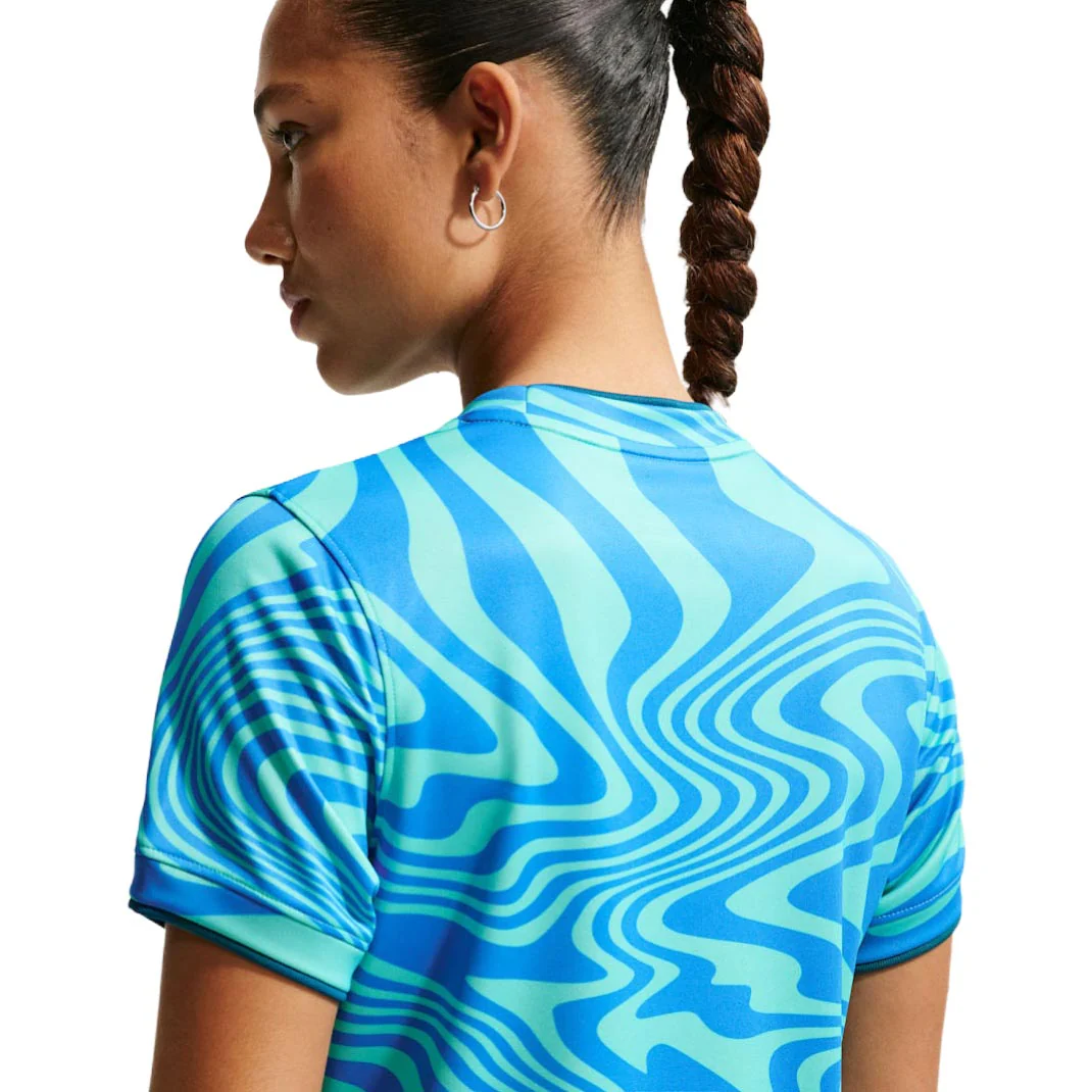 Nike Kids Brazil World Cup 2026 Dri-FIT Soccer Pre-Match Short-Sleeve Top - Image 4