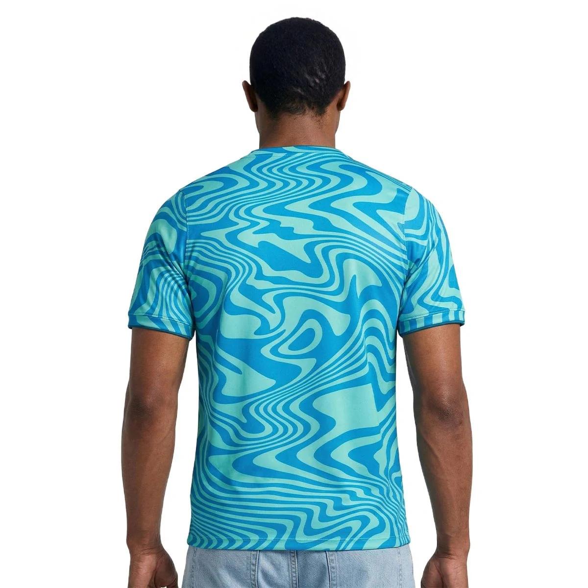 Nike Mens Brazil World Cup 2026 Academy Pro Dri-FIT Soccer Pre-Match Short-Sleeve Top - Image 4