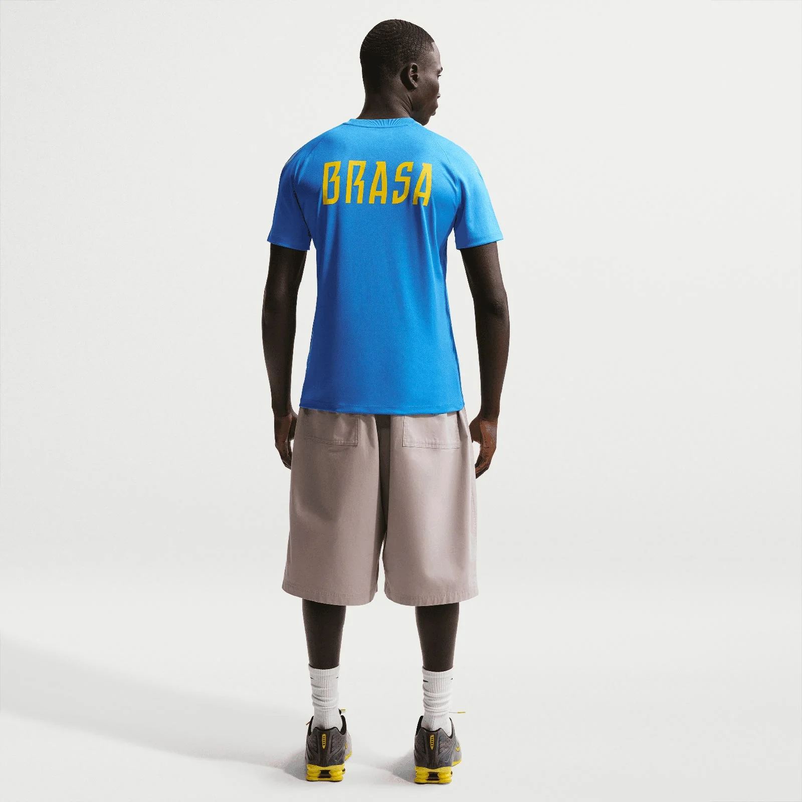 Nike Mens Brazil World Cup 2026 Strike Soccer Dri-FIT Short-Sleeve Top - Image 7