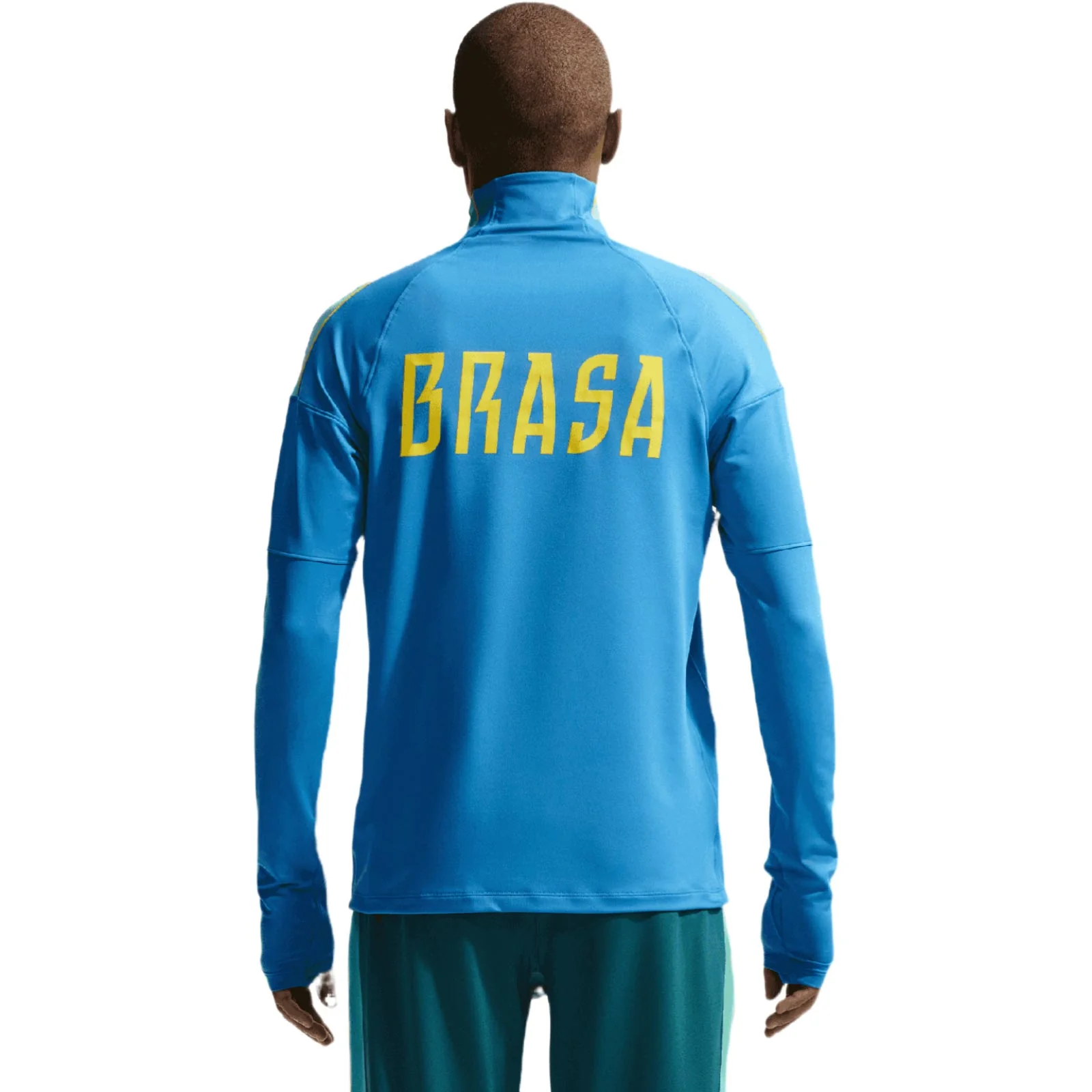 Nike Mens Brazil World Cup 2026 Strike Dri-FIT Soccer Drill Top - Image 2