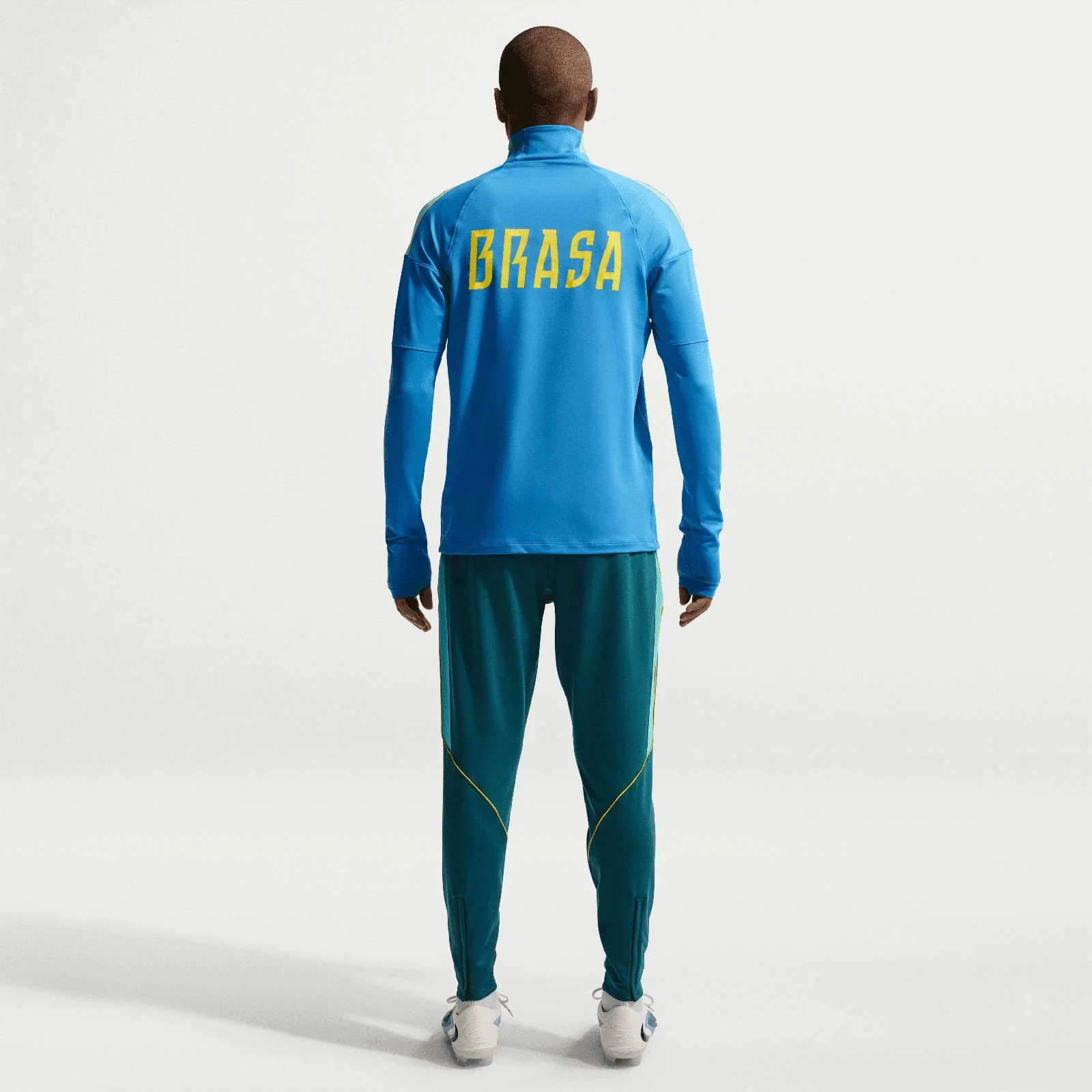 Nike Mens Brazil World Cup 2026 Strike Dri-FIT Soccer Drill Top - Image 7