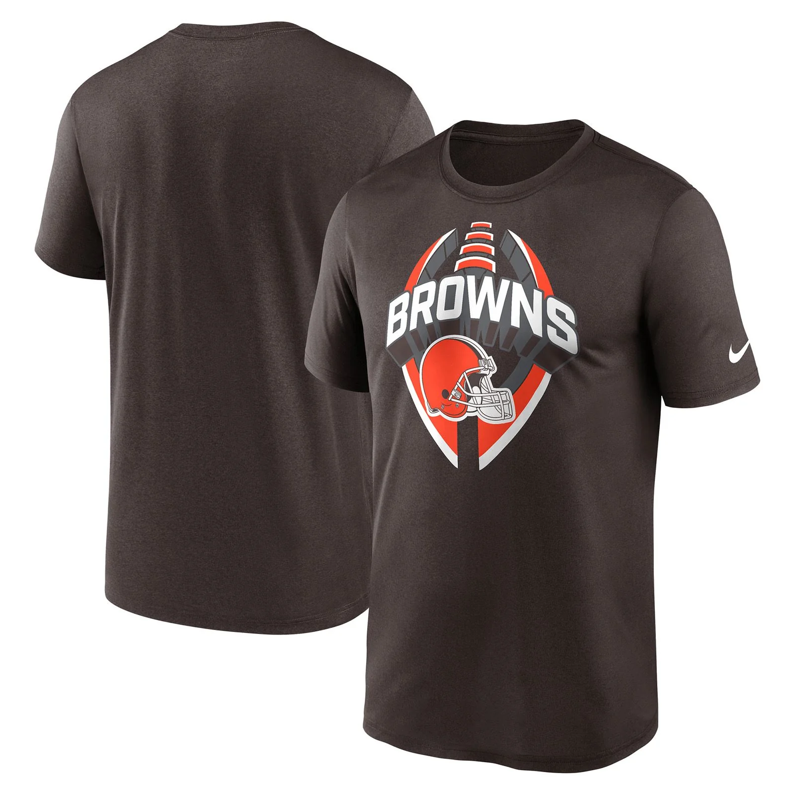 Nike Browns Legend Icon NFL T-Shirt - Brown