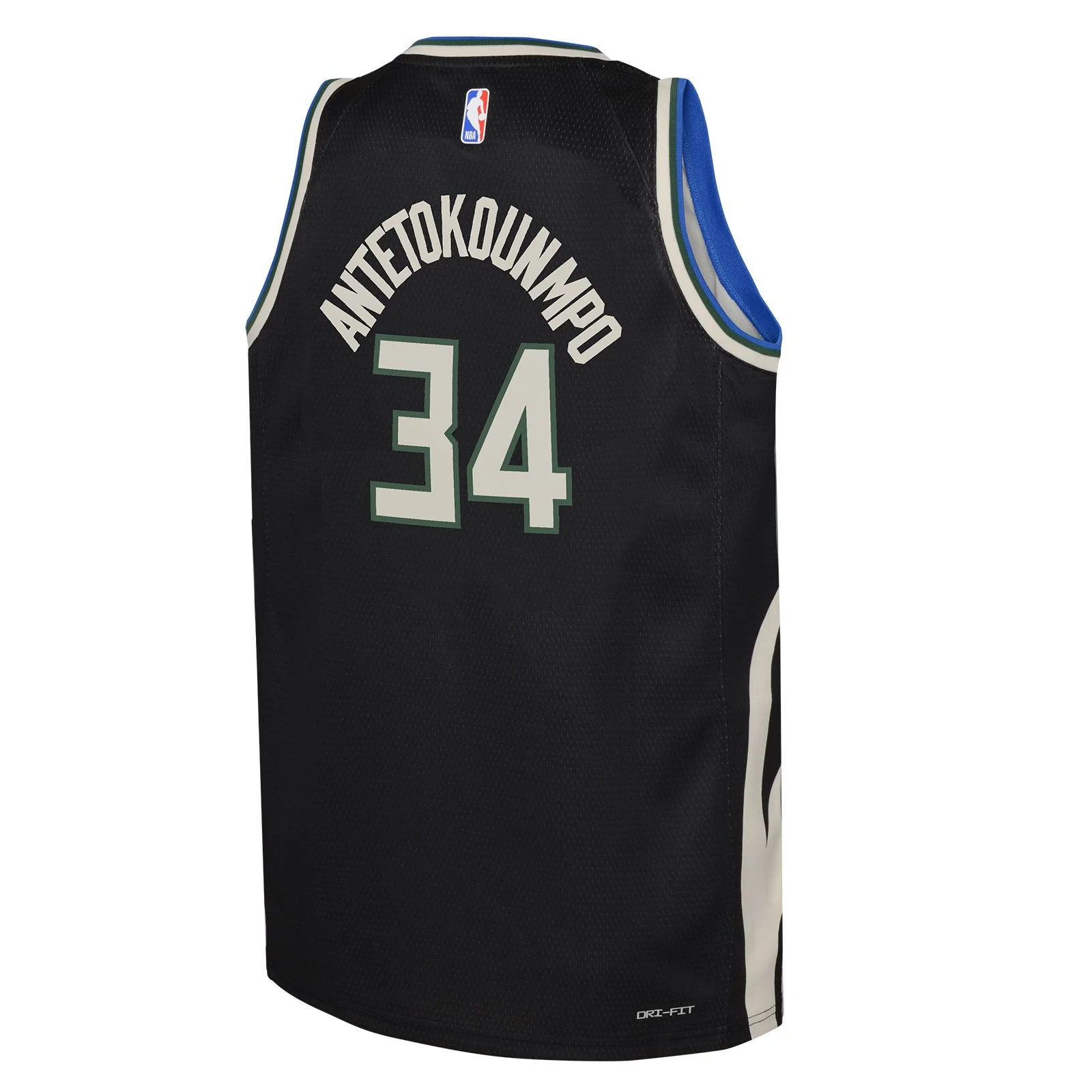 Nike Jordan Antetokounmpo #34 Bucks Statement Swingman NBA Kids Jersey - Image 2