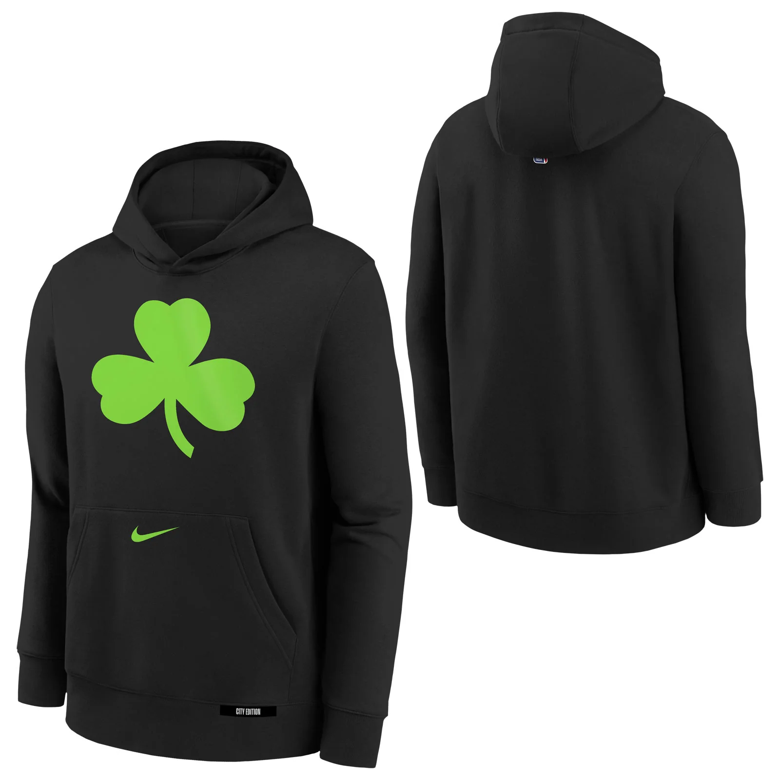 Nike Celtics Kids Pullover Hoodie - Image 3