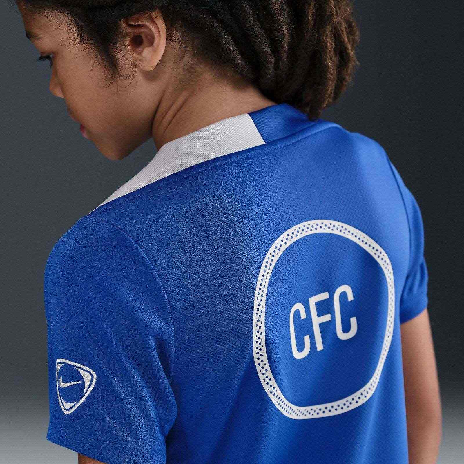 Nike Chelsea FC Strike Third Kids Dri-FIT Total 90 Soccer Short-Sleeve Top - Image 4