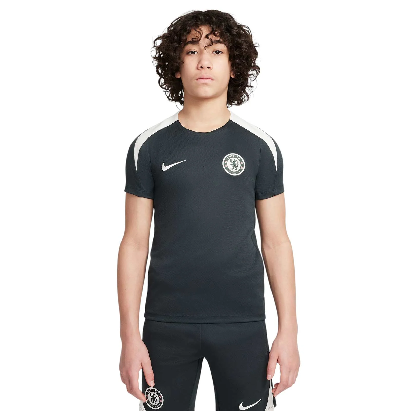 Nike Chelsea Football Club 2025/26 Kids Strike Drill T-Shirt