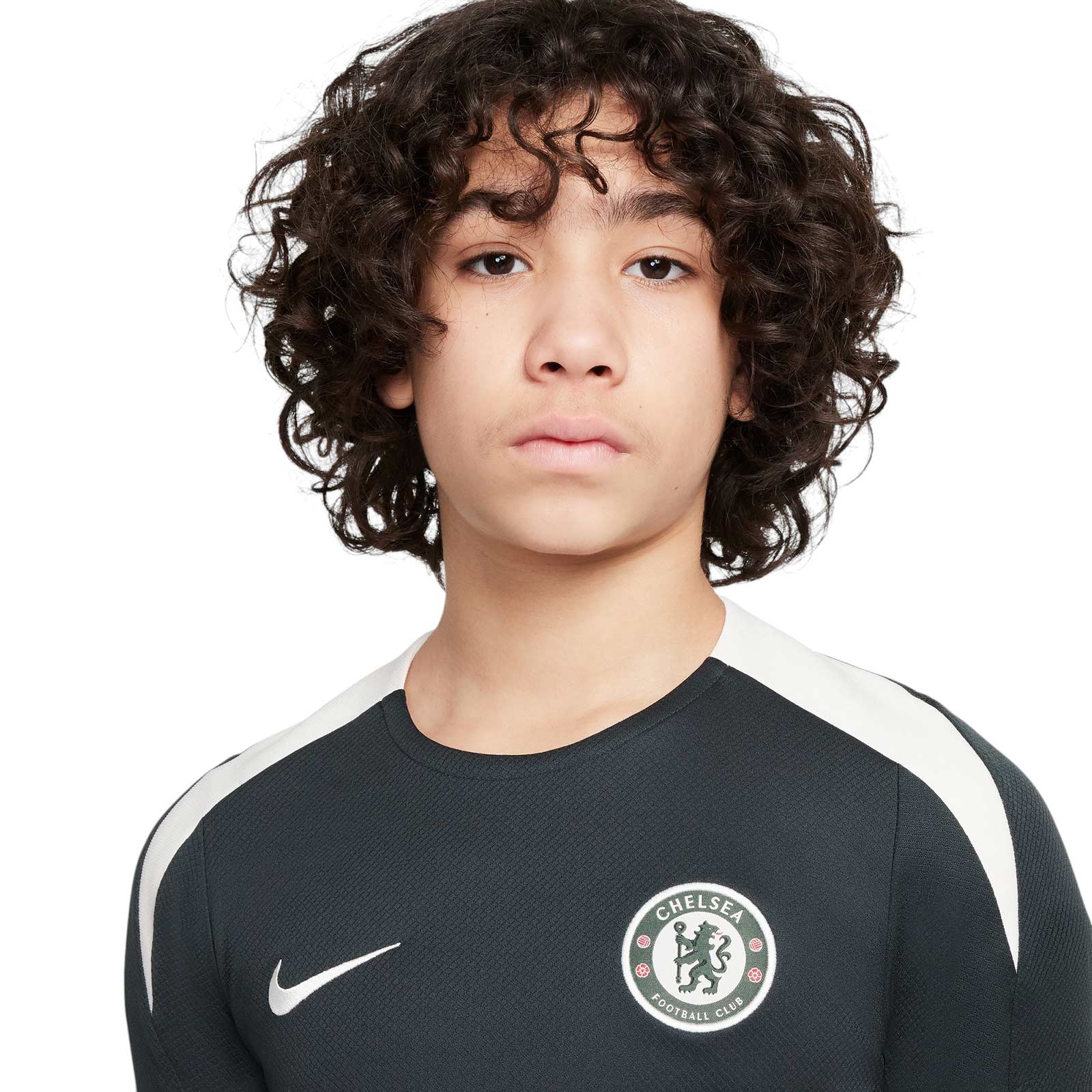 Nike Chelsea Football Club 2025/26 Kids Strike Drill T-Shirt - Image 3