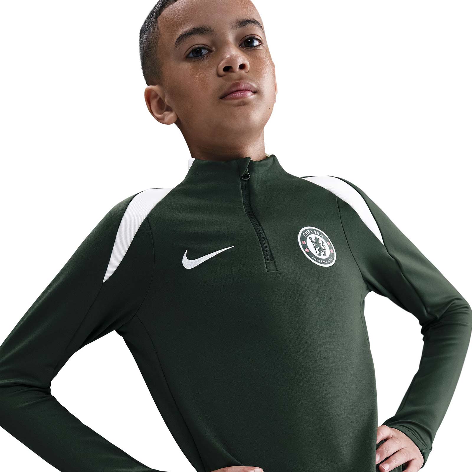 Nike Chelsea FC 2025 / 26 Kids Strike Drill Top - Image 3