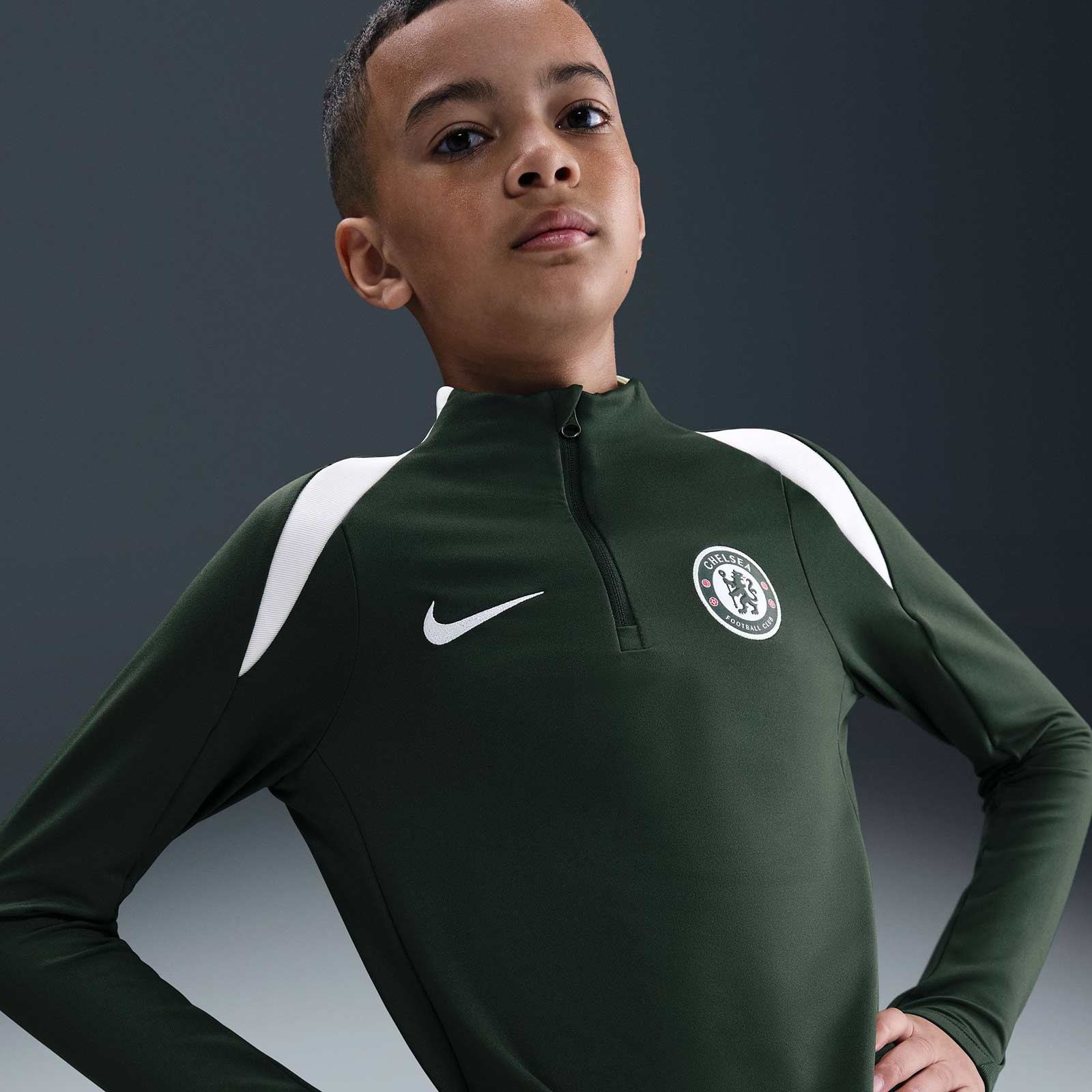 Nike Chelsea FC 2025 / 26 Kids Strike Drill Top - Image 6