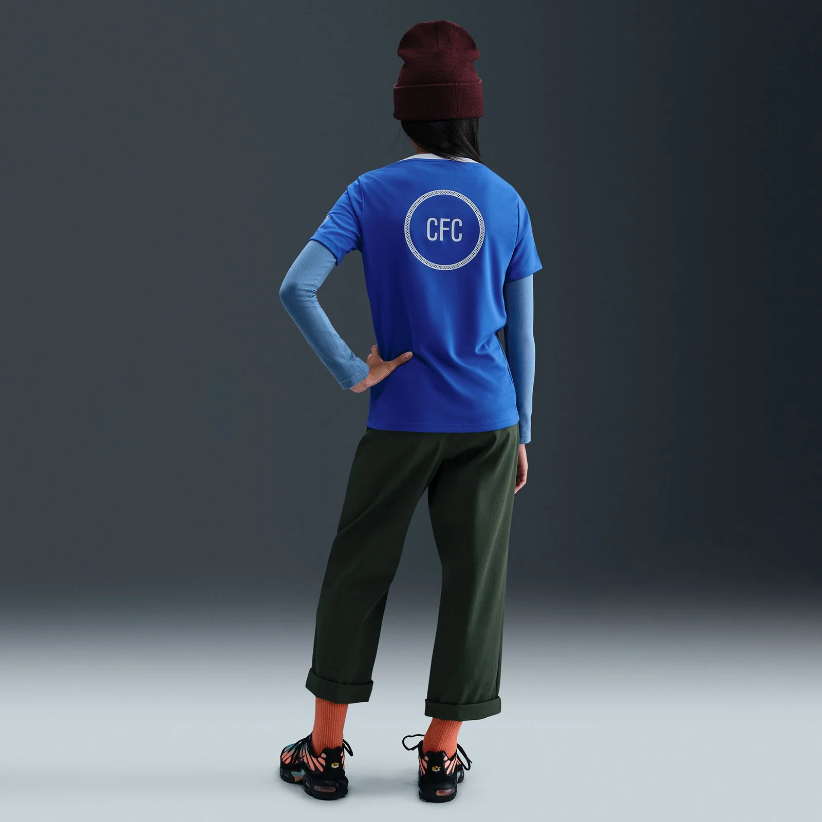 Nike Chelsea FC Academy Pro Third Kids Dri-FIT Soccer Pre-Match Top - Image 7