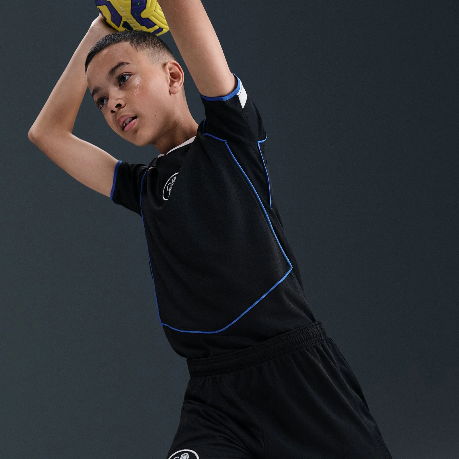 Nike Chelsea FC 2025/26 Stadium Third Kids Dri-FIT Total 90 Soccer Replica Shorts - Image 5