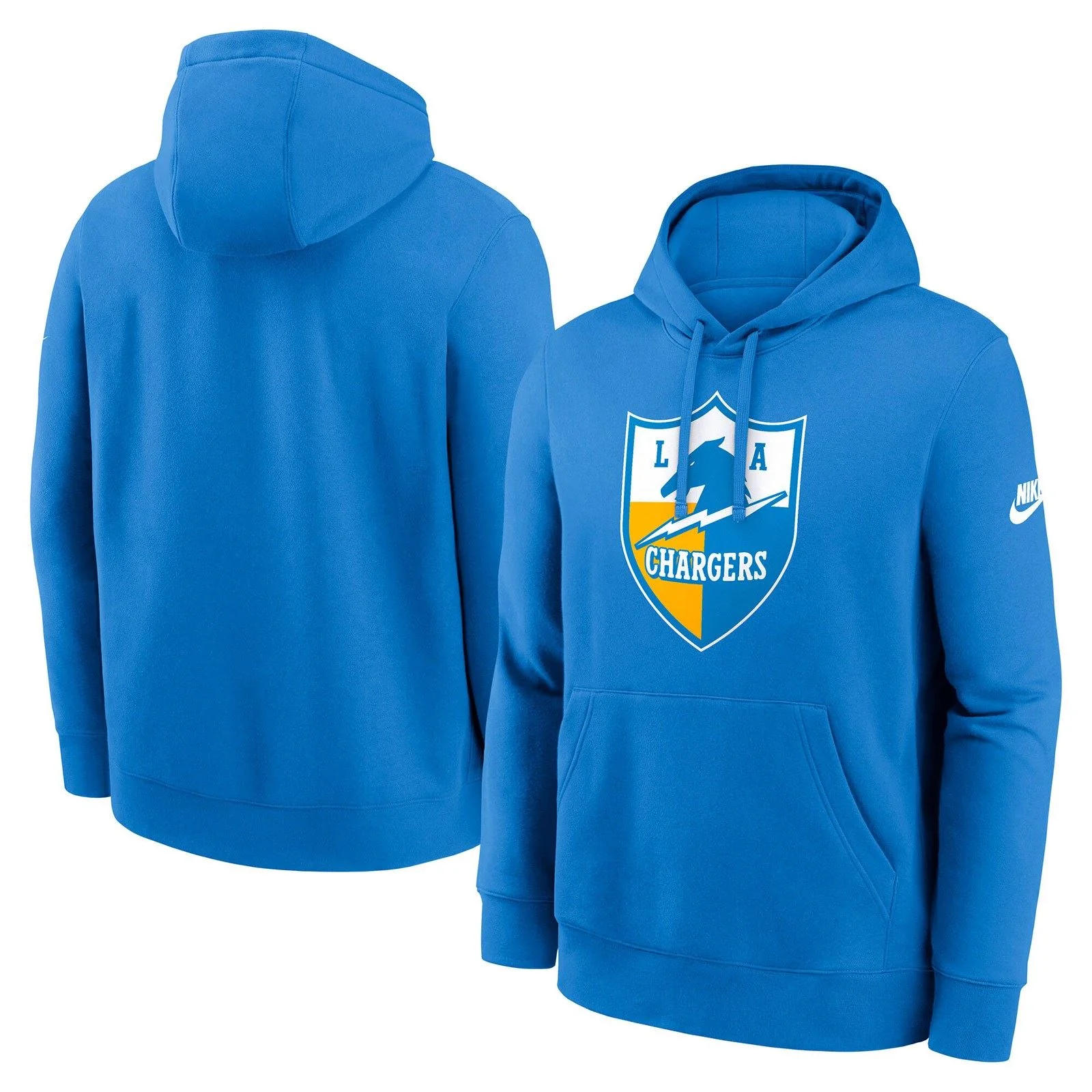 Nike NFL Chargers Club Logo Hoodie - Image 3