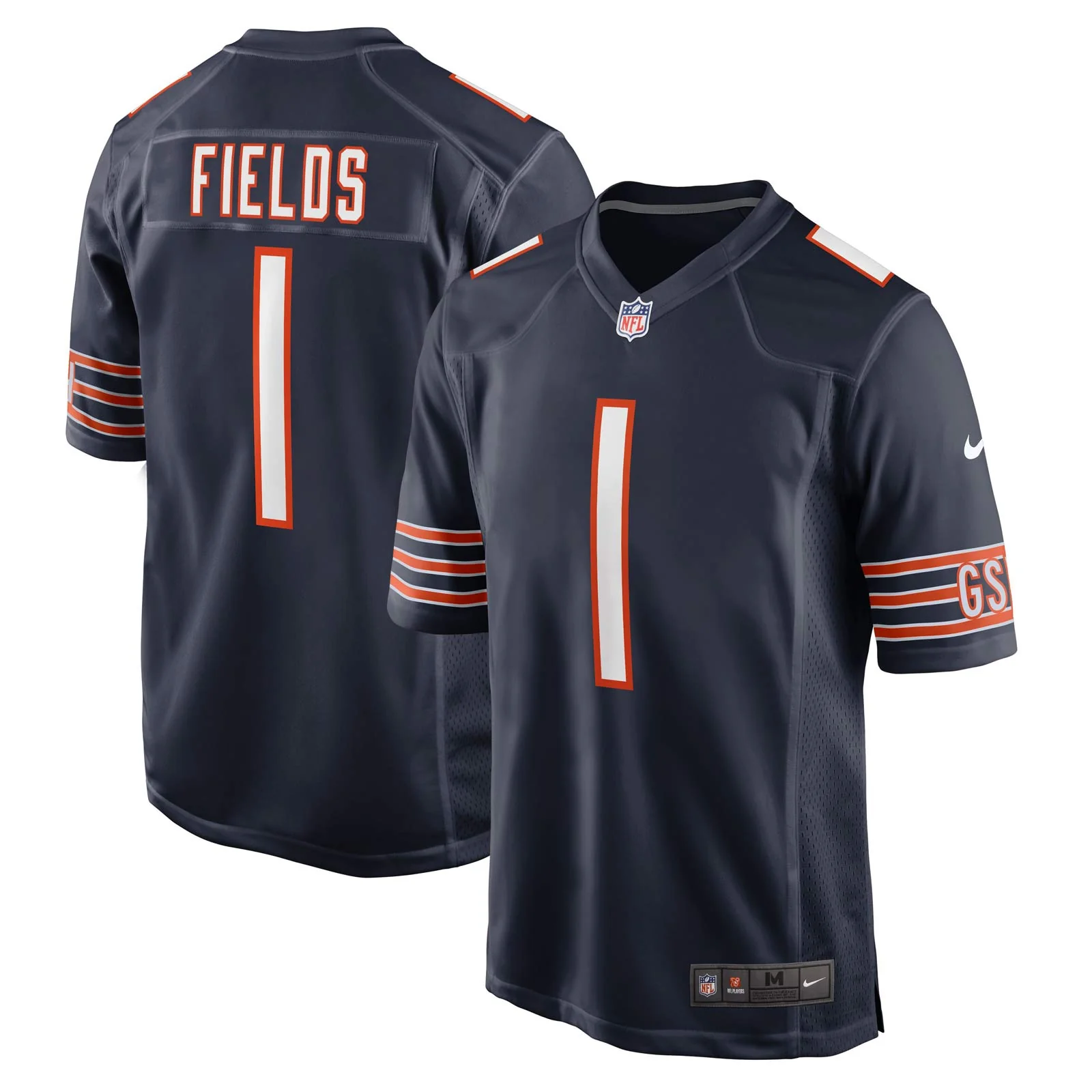 Nike Chicago Bears Fields 1 Home Jersey - Image 3