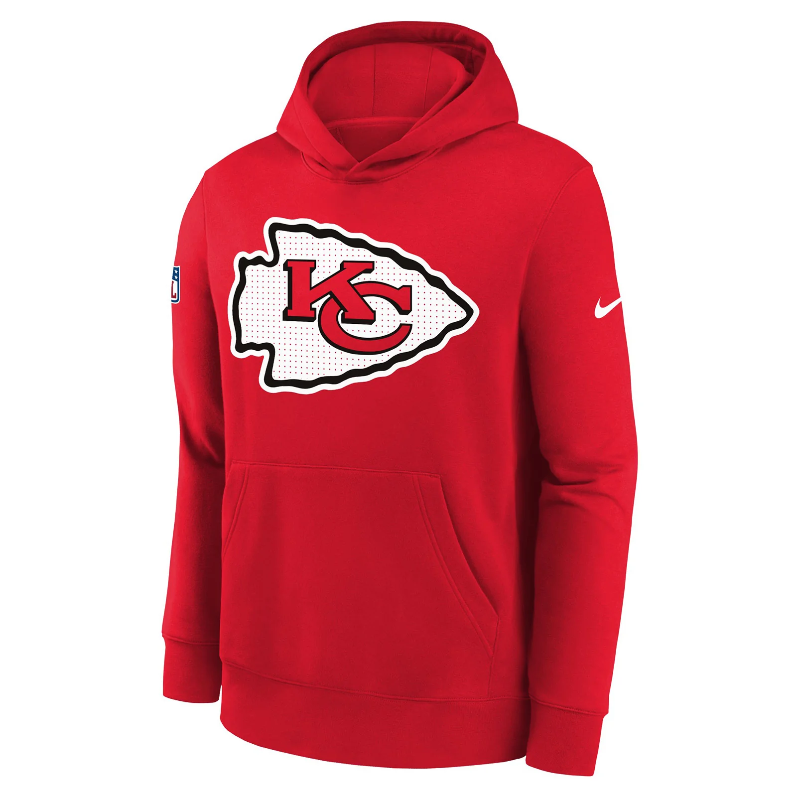 Nike Chiefs Fleece Kids Hoodie - Red