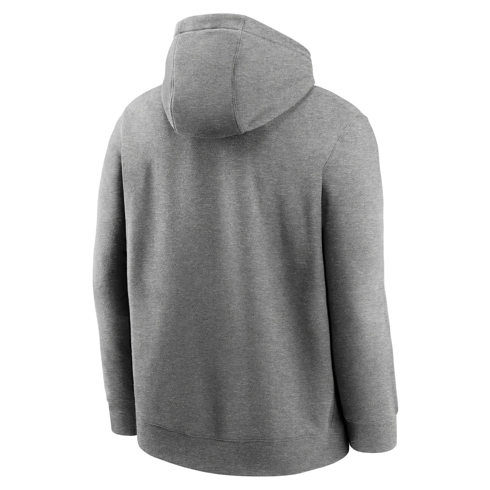 Nike Colts NFL Club Logo Hoodie - Grey - Image 2