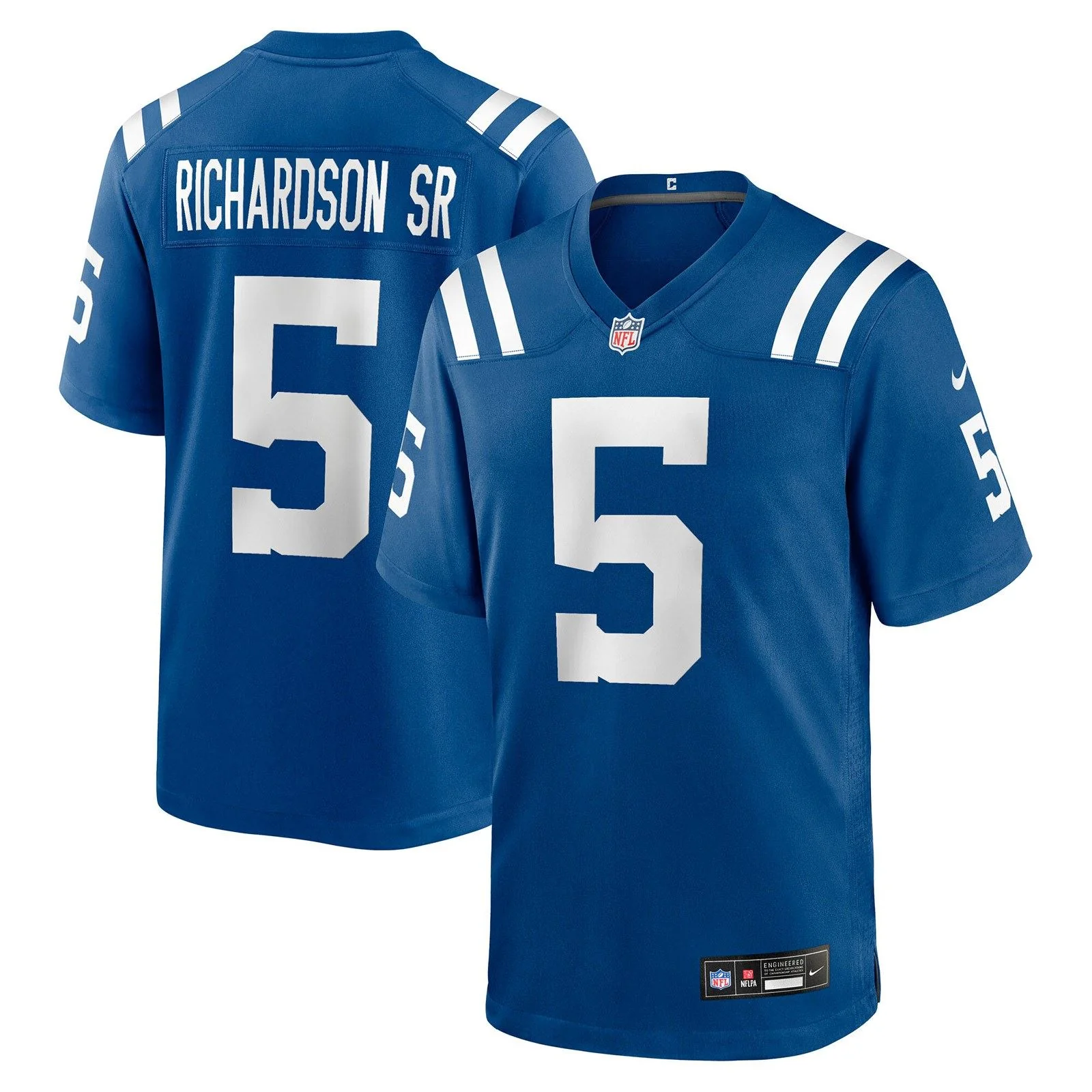 Nike NFL Colts Richardson Sr 5 Home Jersey - Image 3