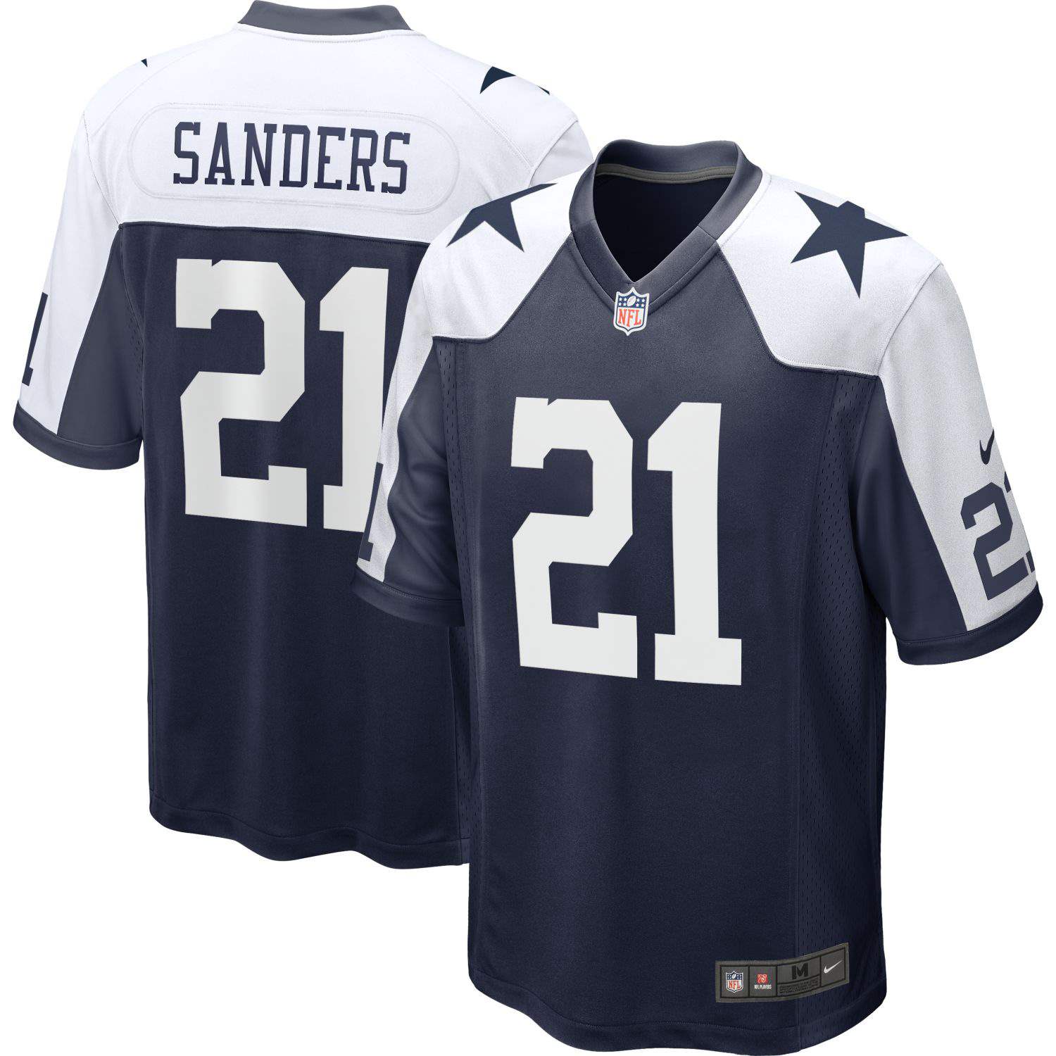 Nike NFL Cowboys Sanders 21 Home Game Jersey - Image 3