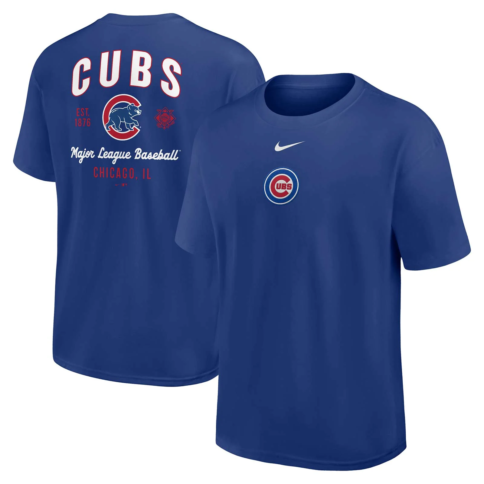 Nike Chicago Cubs Max 90 T-Shirt - Image 3