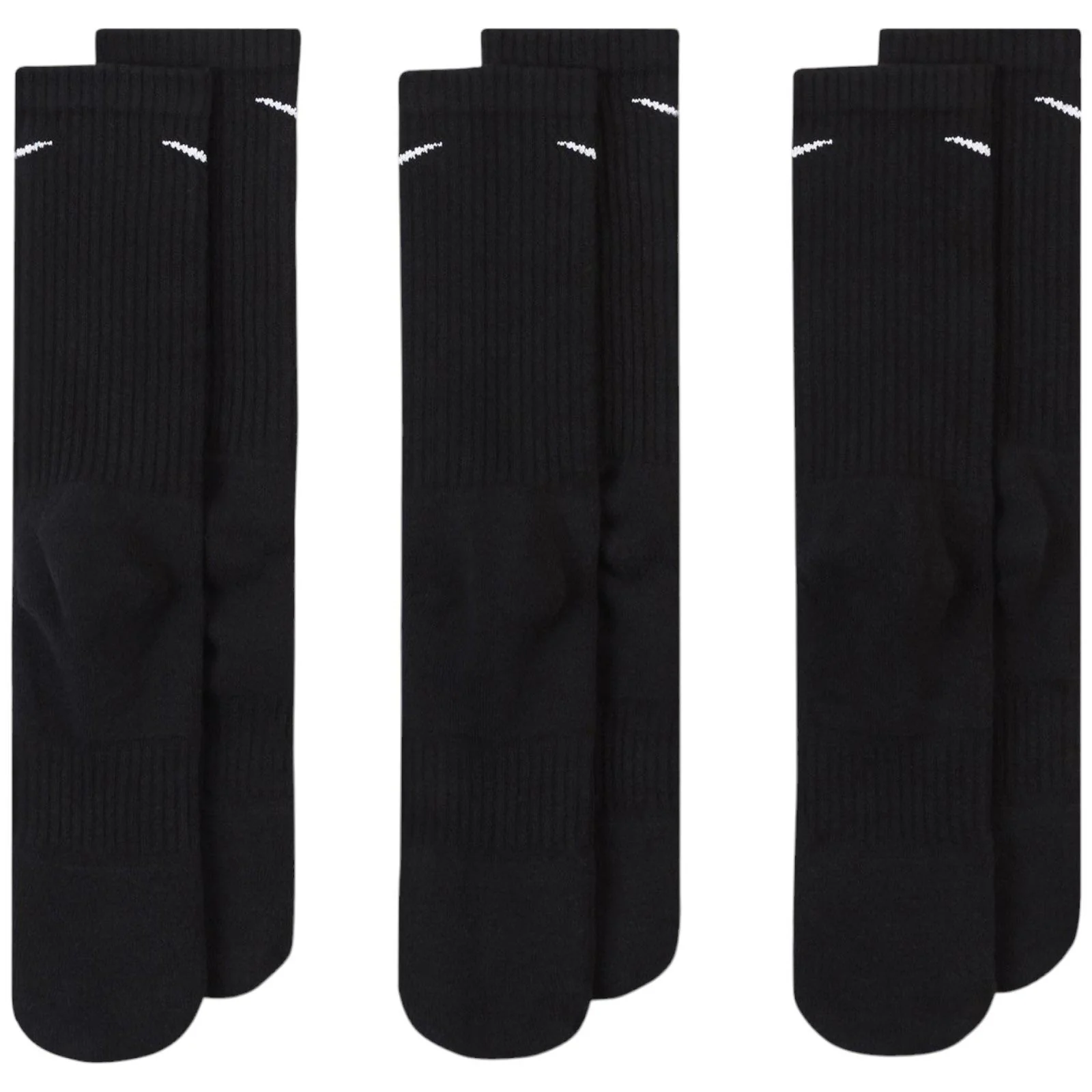 Nike Cushioned Crew Socks - 3 Pack - Image 2
